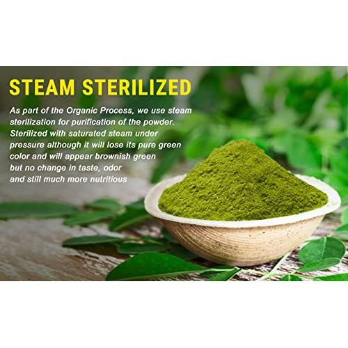 Polvo de Moringa Orgánico SHOPOSR 500g - Sin Aditivos, USDA