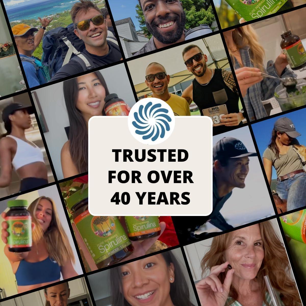 Espirulina Pura Nutrex Hawaii 1000 mg 180 Tabletas Veganas