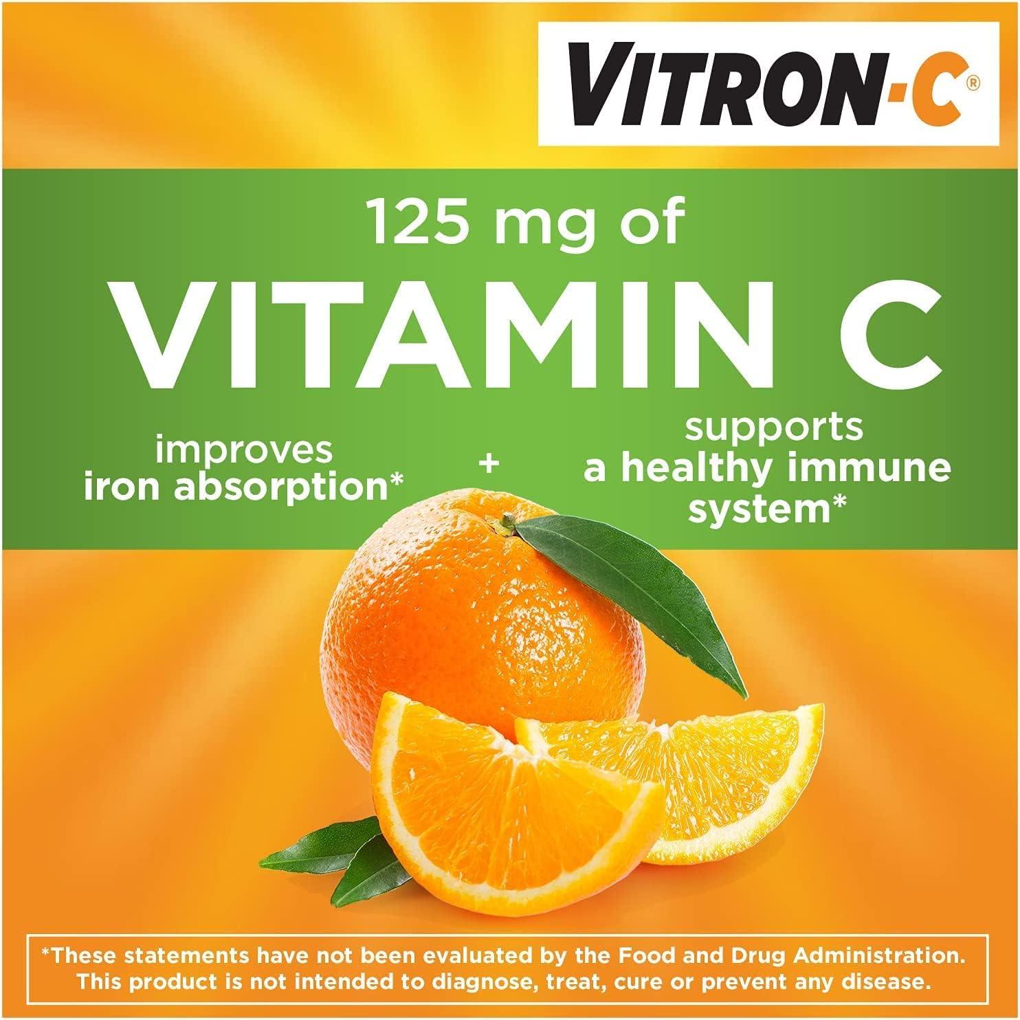 Suplemento de Hierro Vitron-C 60 Tabletas x3 - Vegano