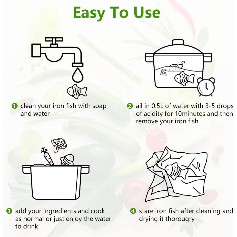 Pez de Hierro Natural Uimomn - Suplemento de Hierro 191g