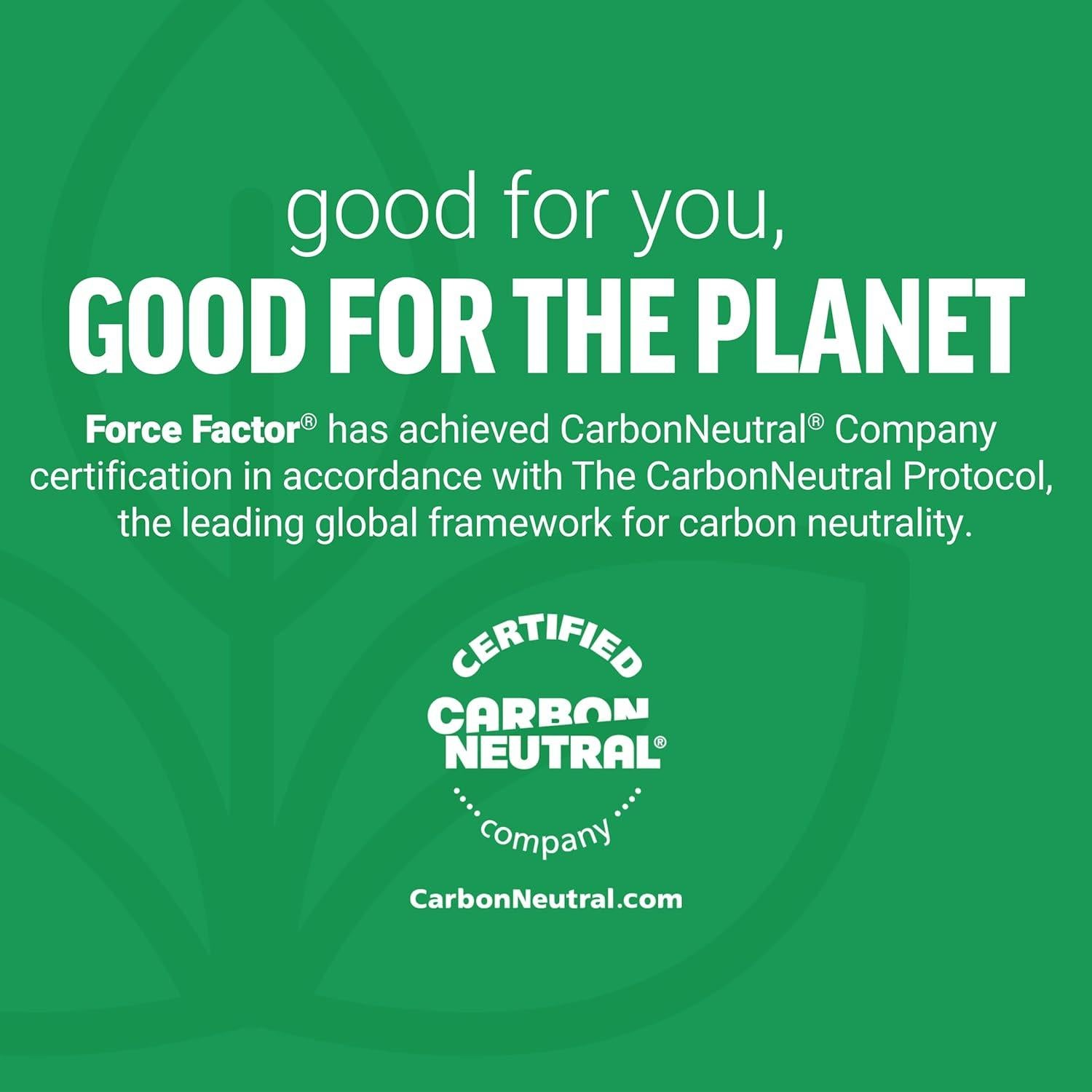 Suplemento de Hierro Force Factor 36mg 90 Cápsulas Veganas