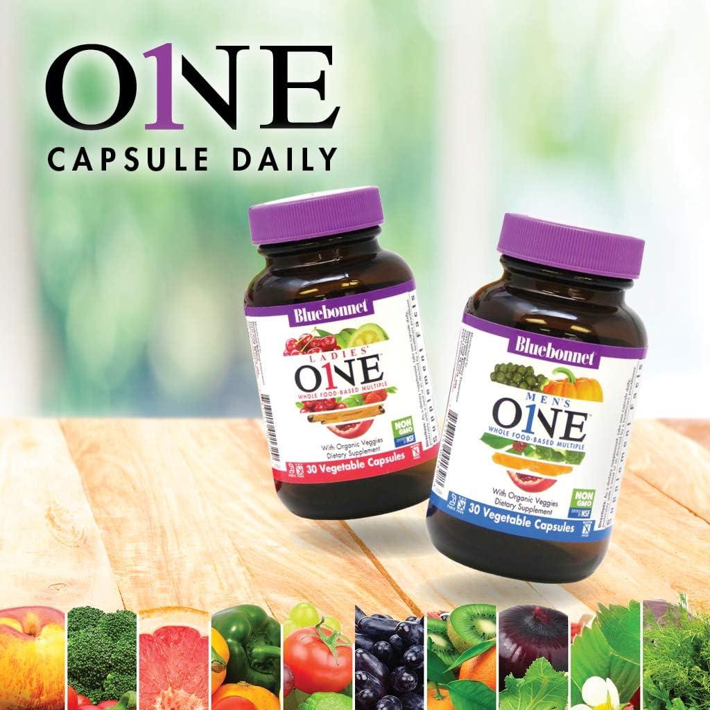 Multivitamínico Bluebonnet One para Hombres 60 Cápsulas