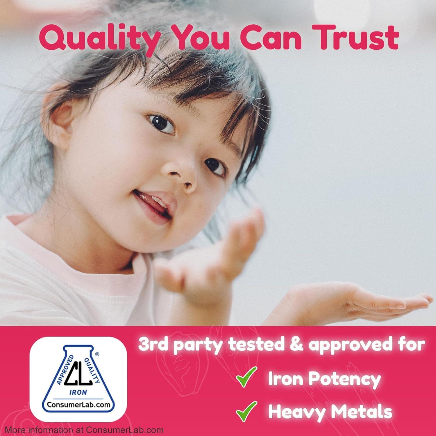 Gotas de Hierro Liposomal Nuvamin 60ml Sabor a Baya Vegano