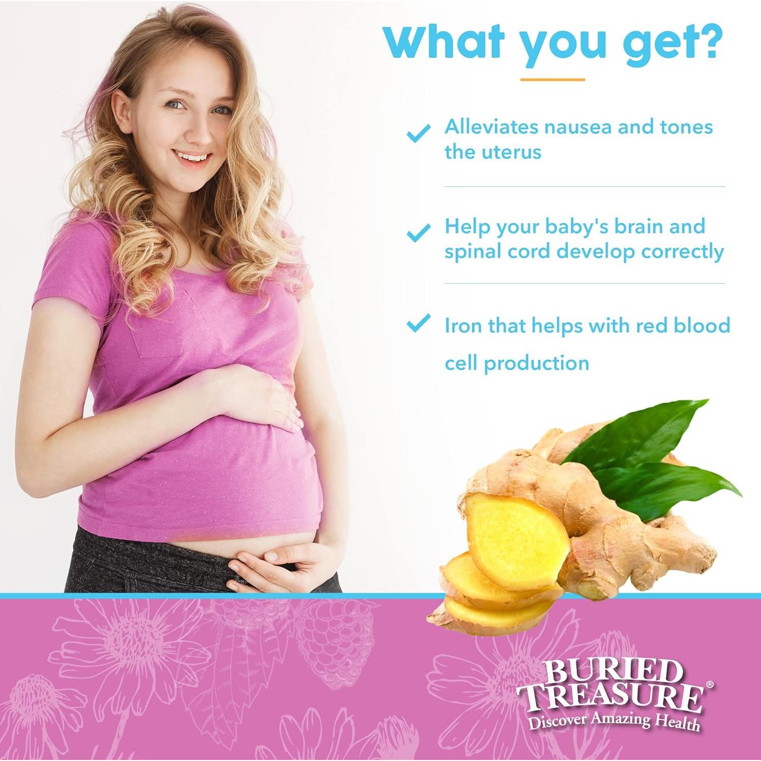 Suplemento Prenatal Plus DHA Tesoro Enterrado 473 ml