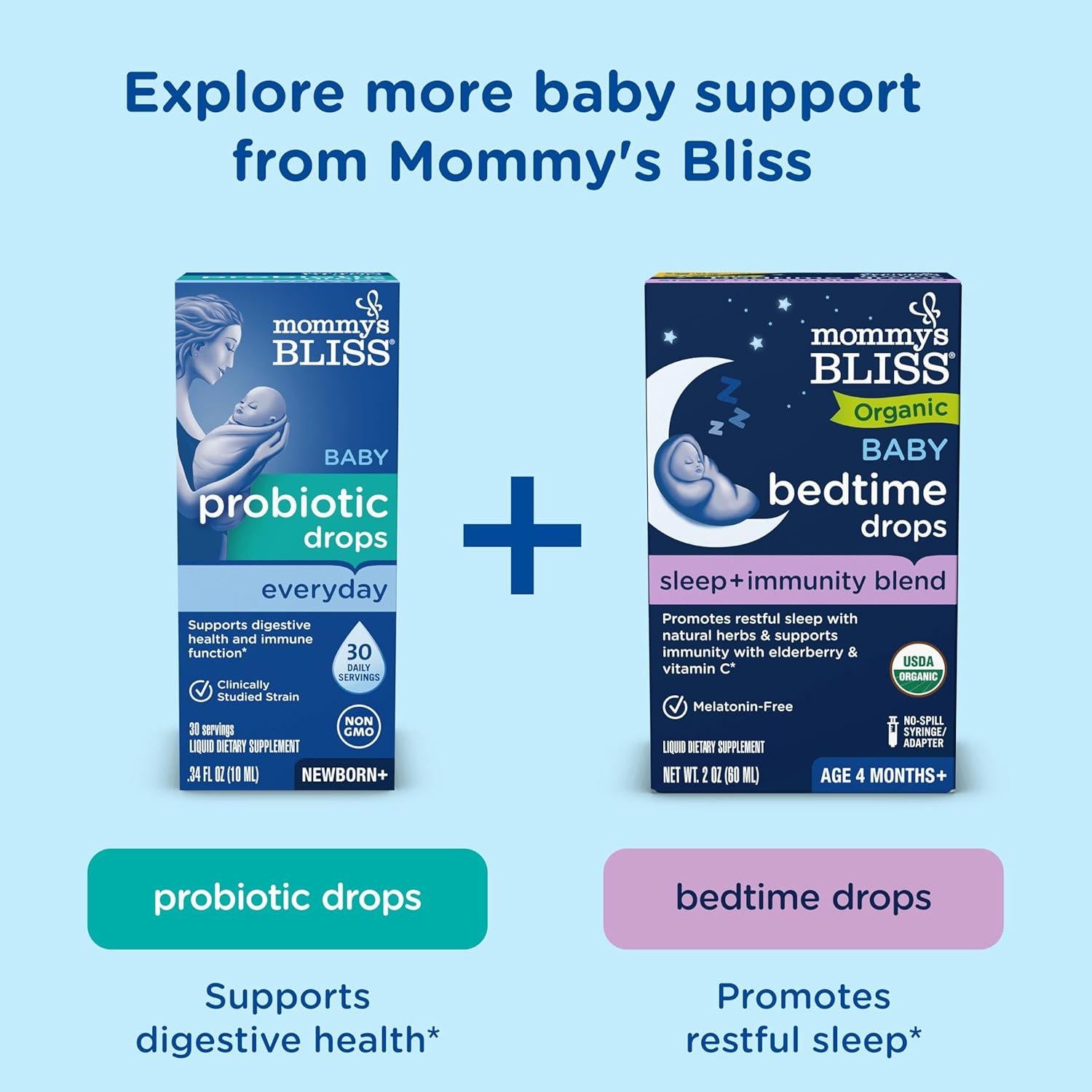 Multivitamina Líquida para Bebés Mommy's Bliss + Hierro 30 ml