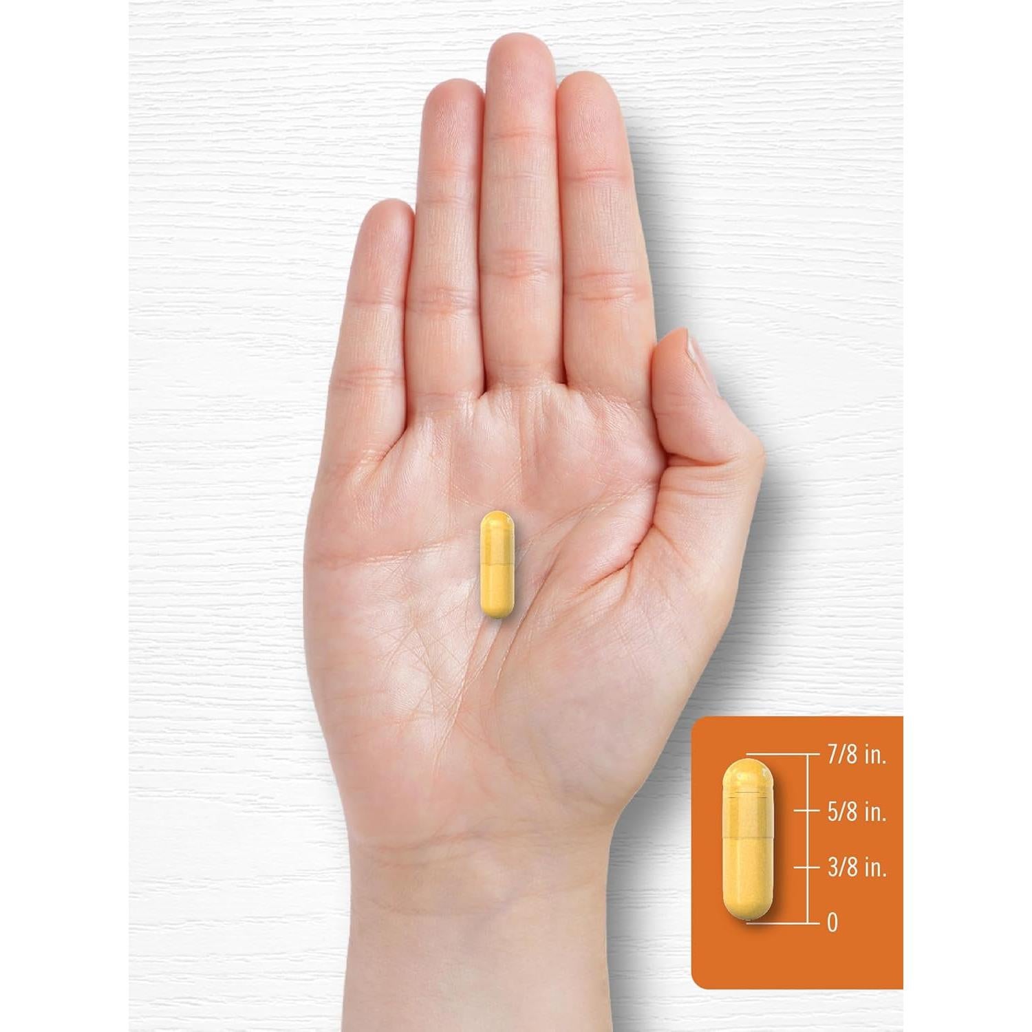 Cápsulas de Cúrcuma Curcumina Carlyle 1000mg con Pimienta Negra