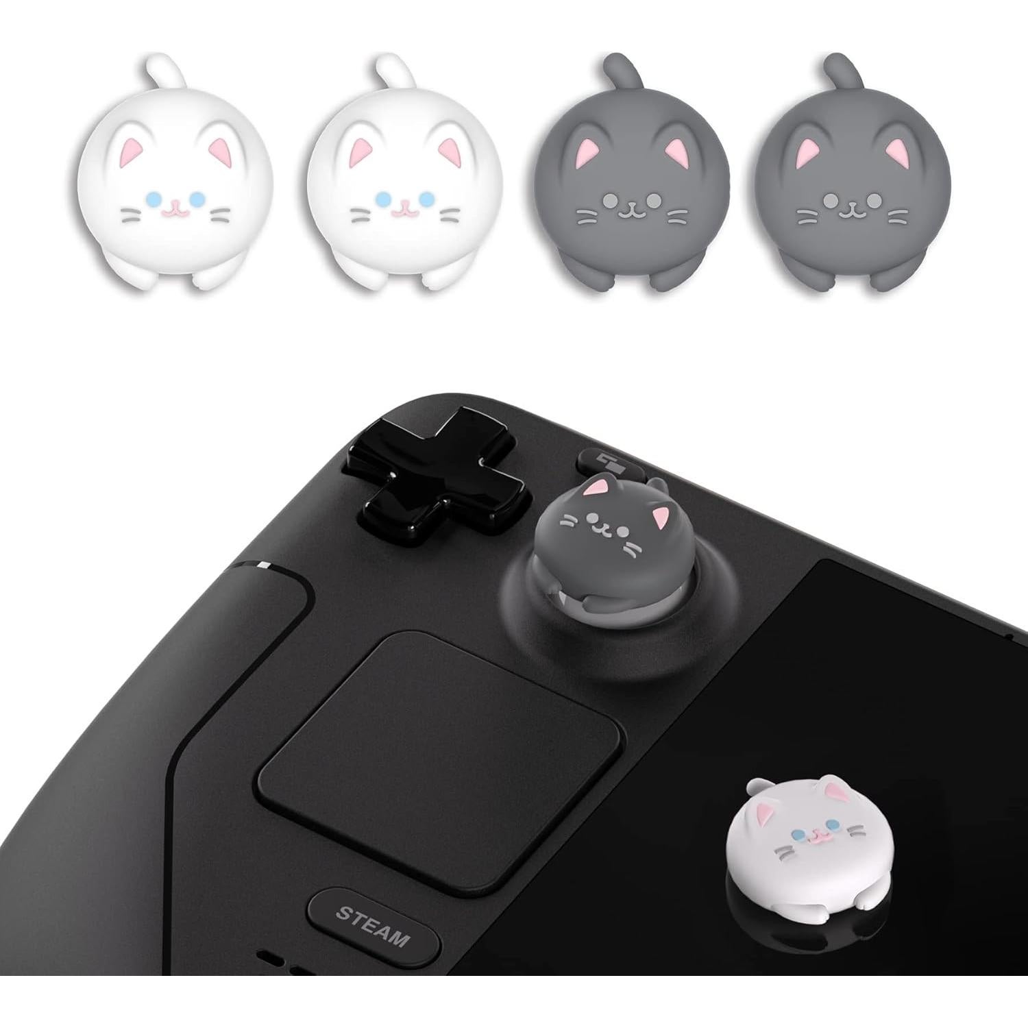 Tapas de Agarre para Pulgares PlayVital Gatito Bonito