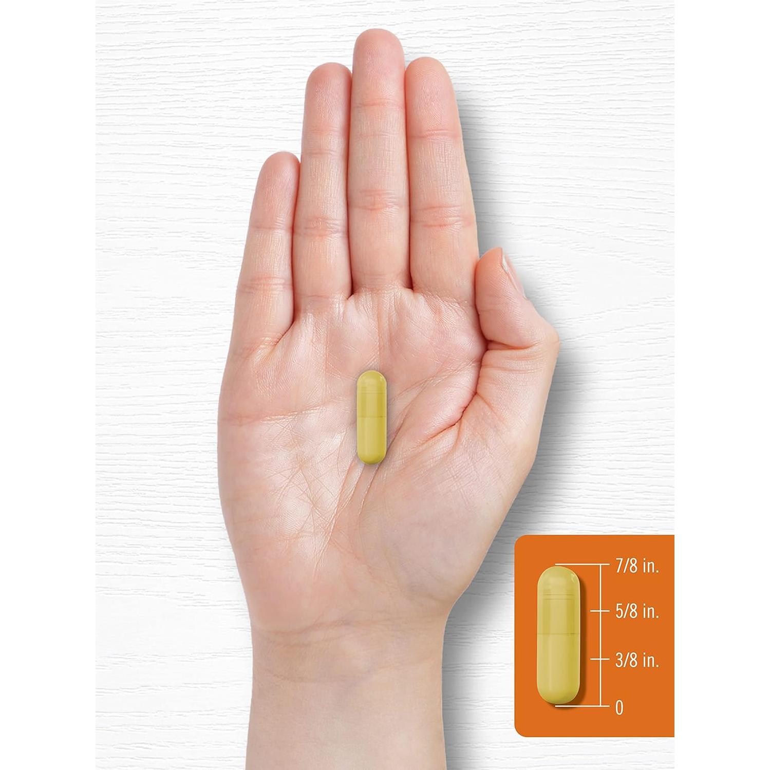 Suplemento de Cúrcuma Curcumina Carlyle 500 mg 180 Cápsulas