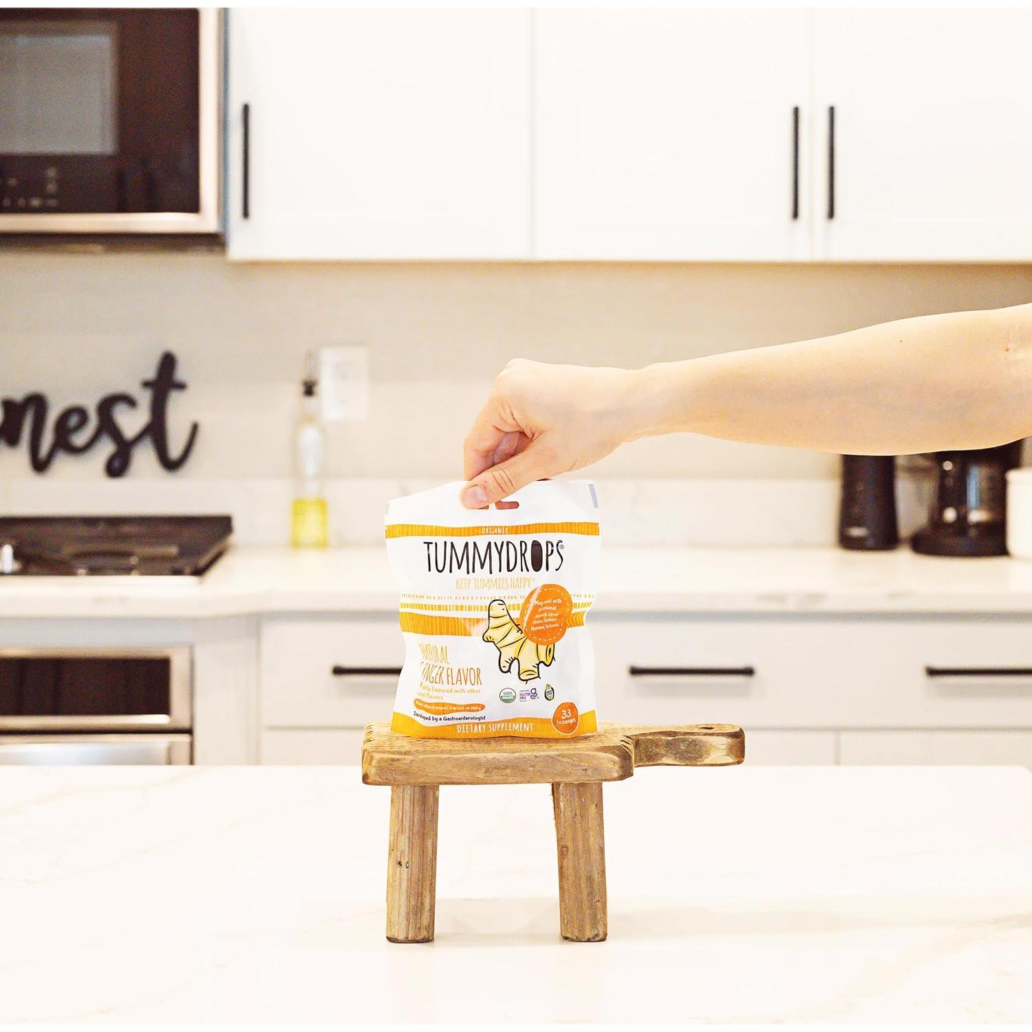 Gotas de Jengibre Orgánico USDA - 33 Gotas Individuales