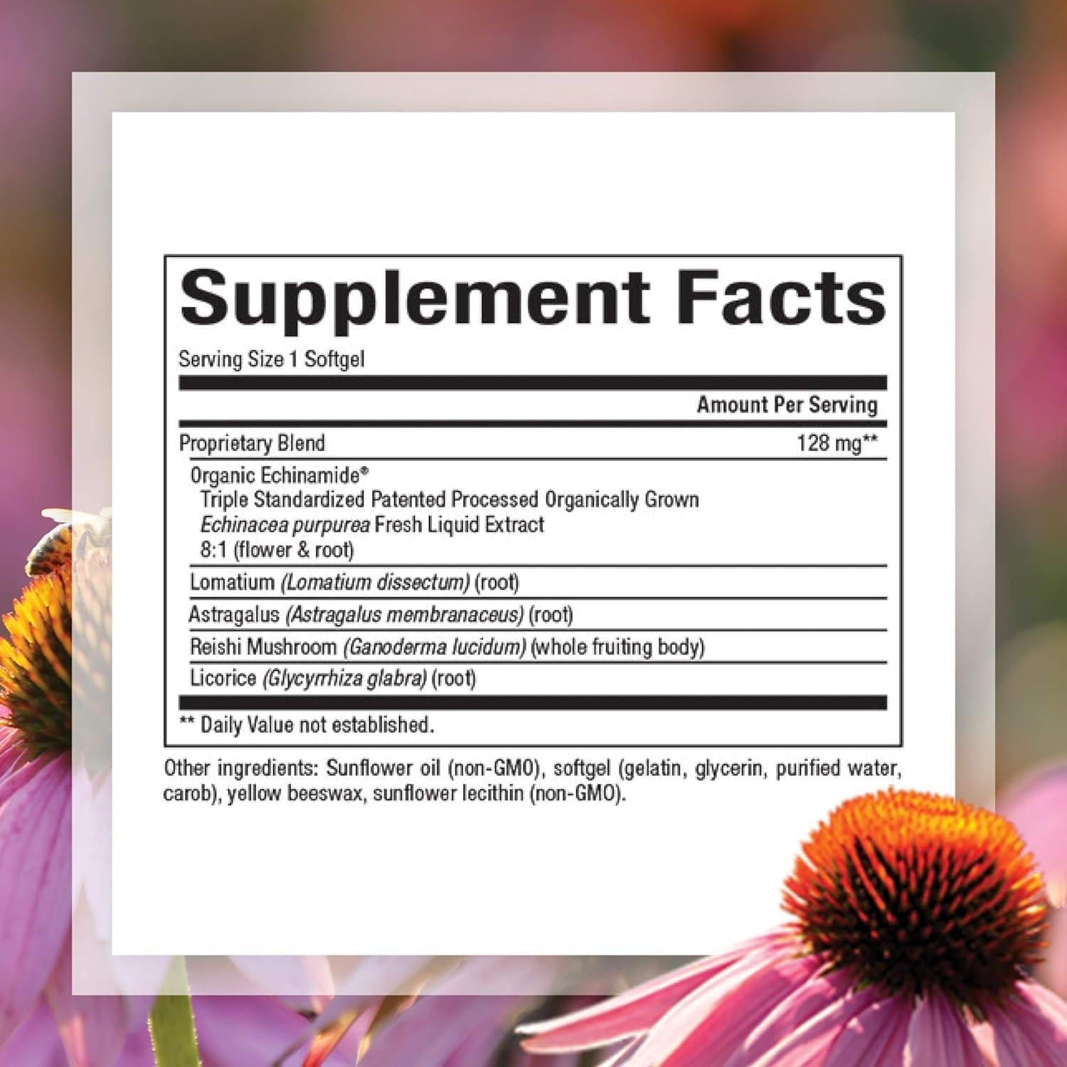 Suplemento Inmunológico Orgánico Factores Naturales 120 Gelatinas