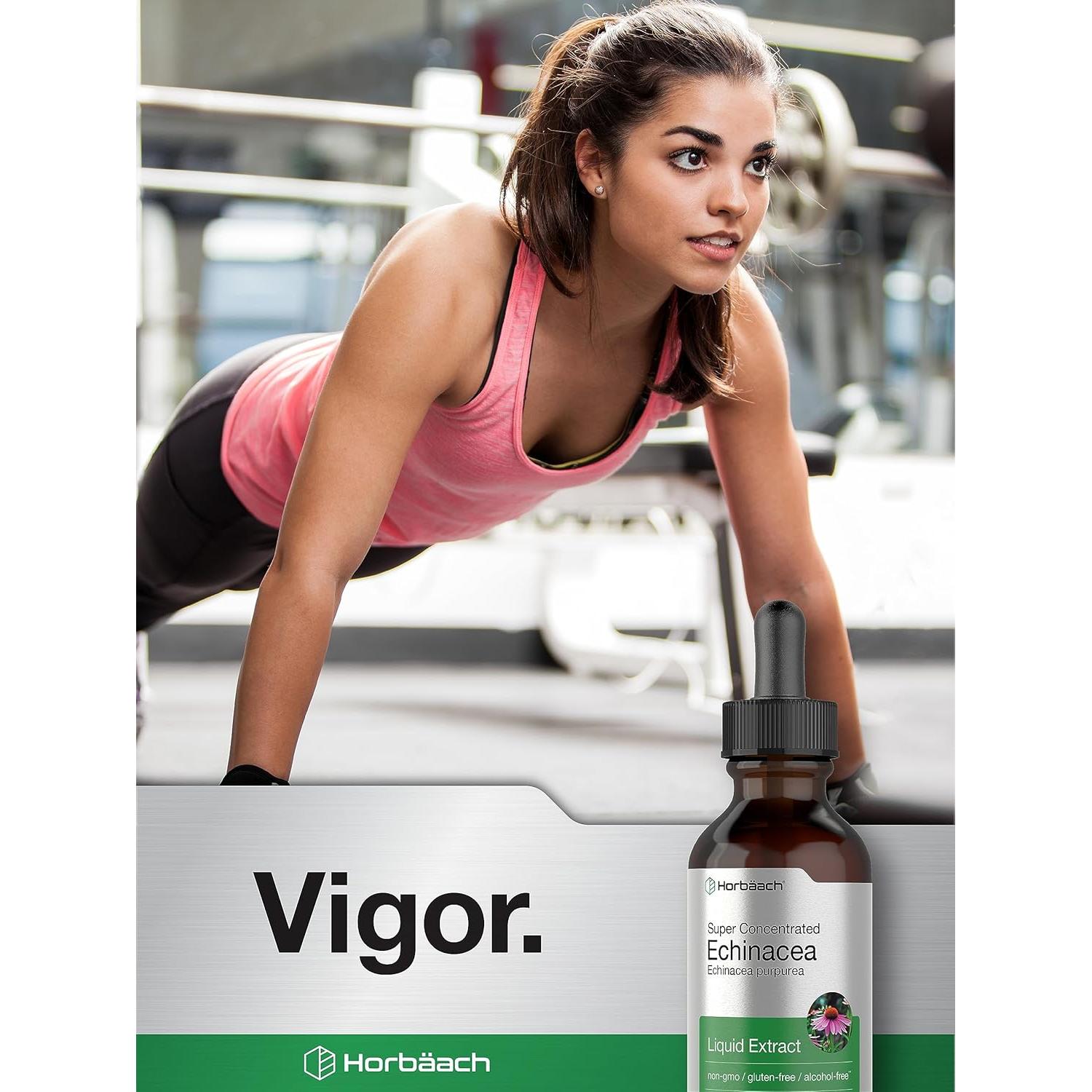 Extracto Líquido de Echinacea Horbäach 60 ml Sin Alcohol