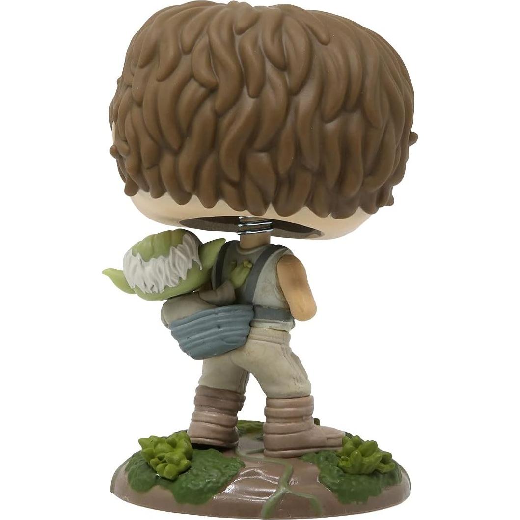 Figura Funko Pop! Star Wars Luke Skywalker con Yoda 9.5 cm