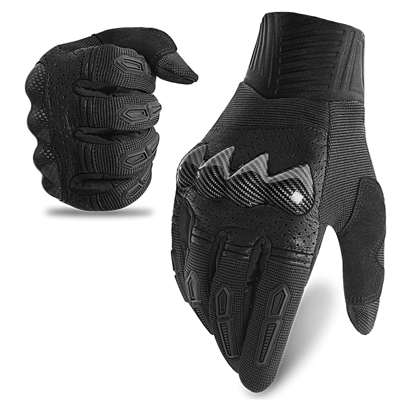 Guantes de Motocicleta RIGWARL 114 Negro XXL Antideslizantes