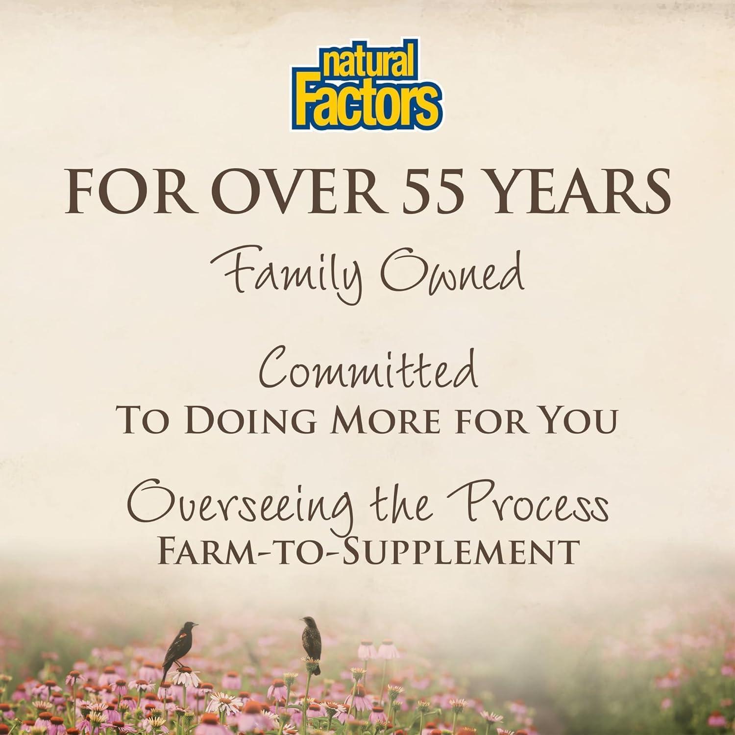 Stress-Relax KSM-66 Ashwagandha 600 mg Natural Factors 30 Cápsulas