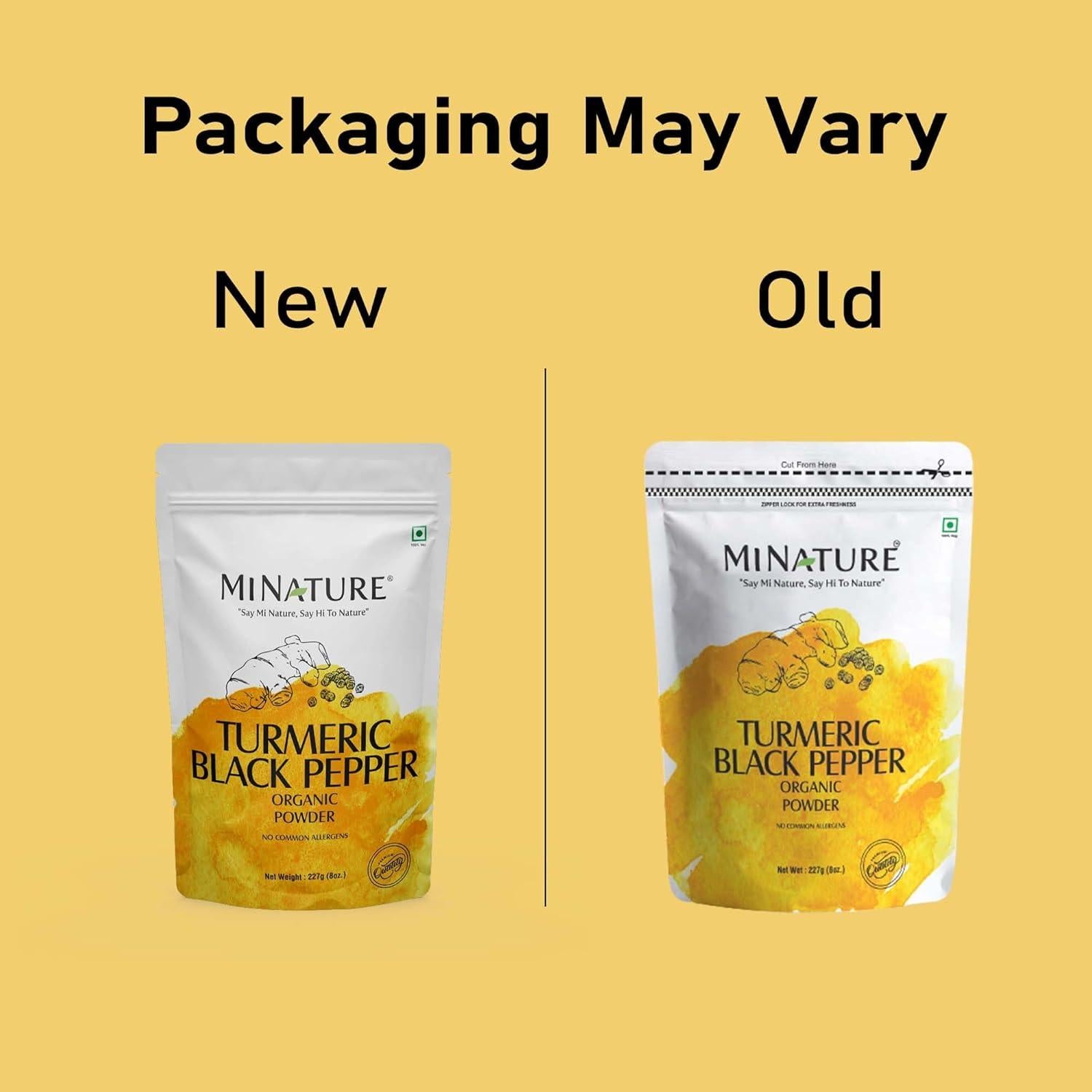 Polvo de Pimienta Negra y Cúrcuma Marudhar 227g Vegano