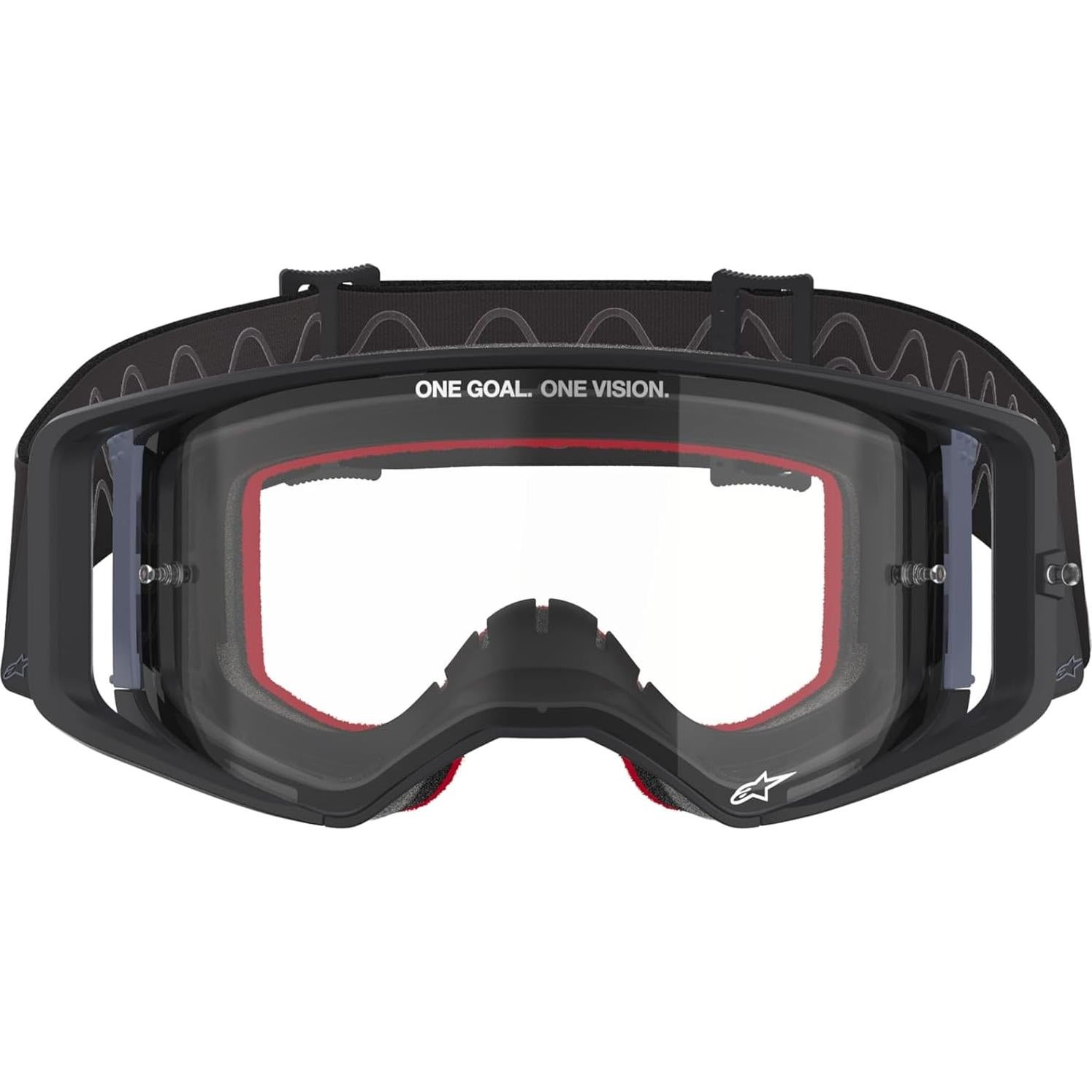 Gafas de Motocross Alpinestars Supertech - Negro/Gris
