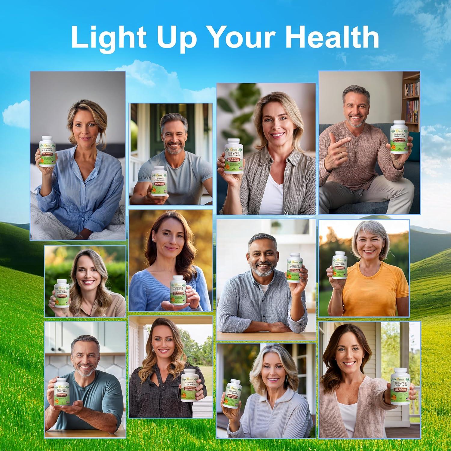 Cápsulas de Cúrcuma Curcumina 1600mg aSquared Nutrition - 180 Unidades