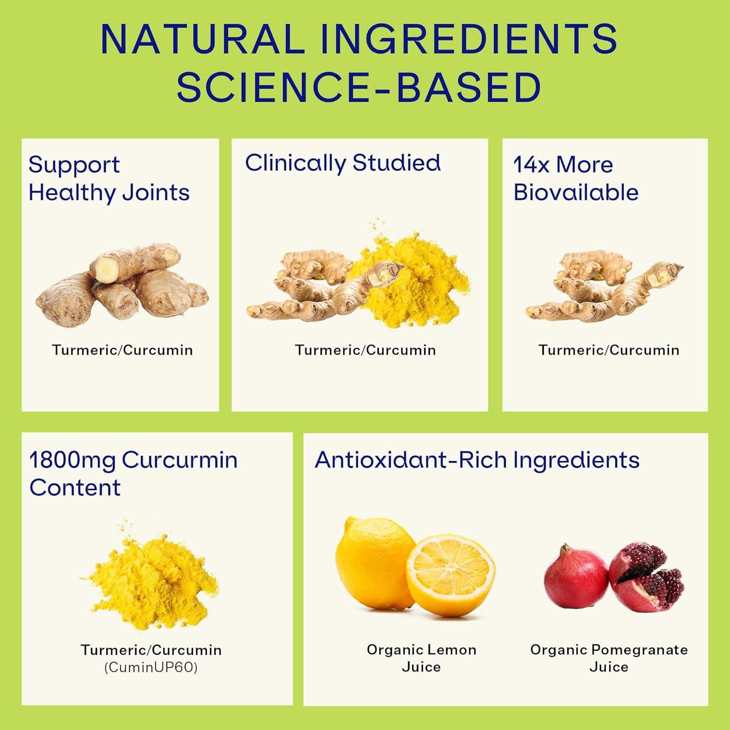 Mezcla de Cítricos de Cúrcuma Blueshift - 10 Paquetes de 4.25g