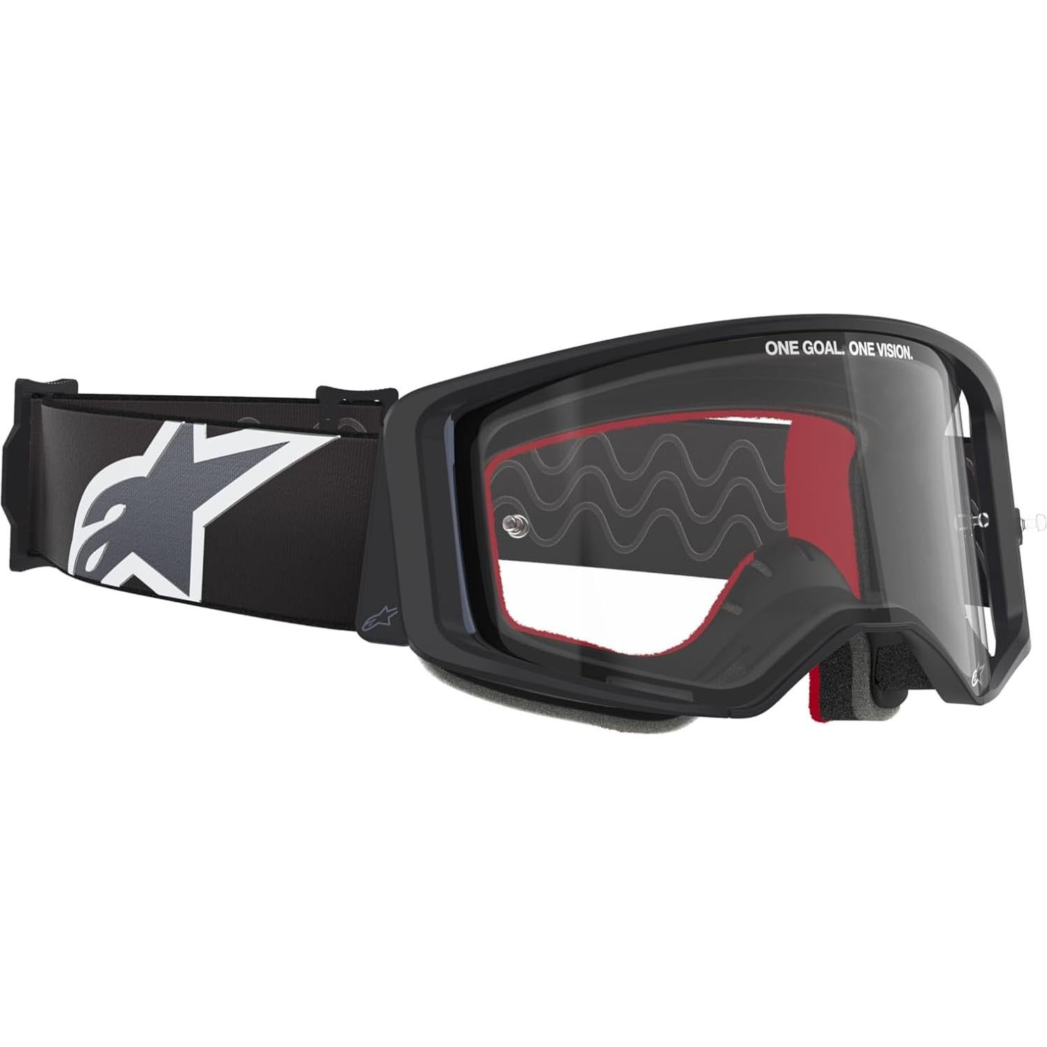 Gafas Alpinestars Supertech MX Off Road Negro/Gris Lente Clara