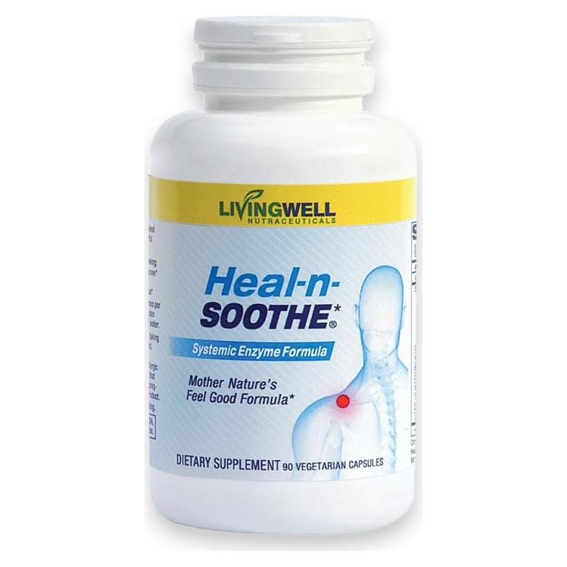 Suplemento Natural Heal-n-Soothe 90 Cápsulas Soporte Articular
