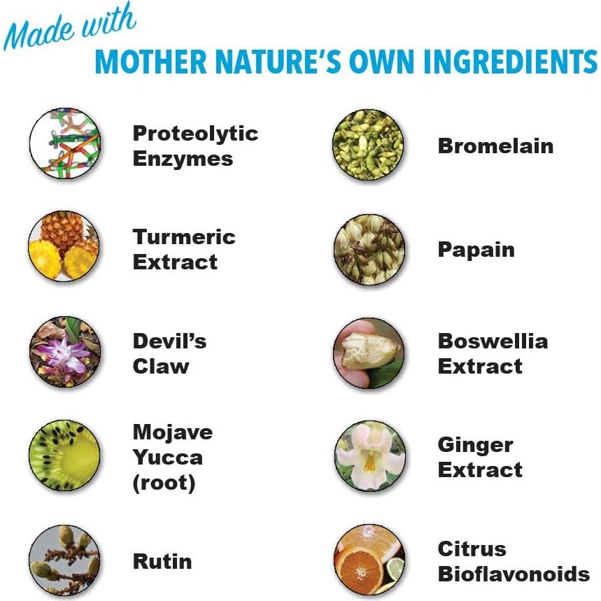 Suplemento Natural Heal-n-Soothe 90 Cápsulas Soporte Articular