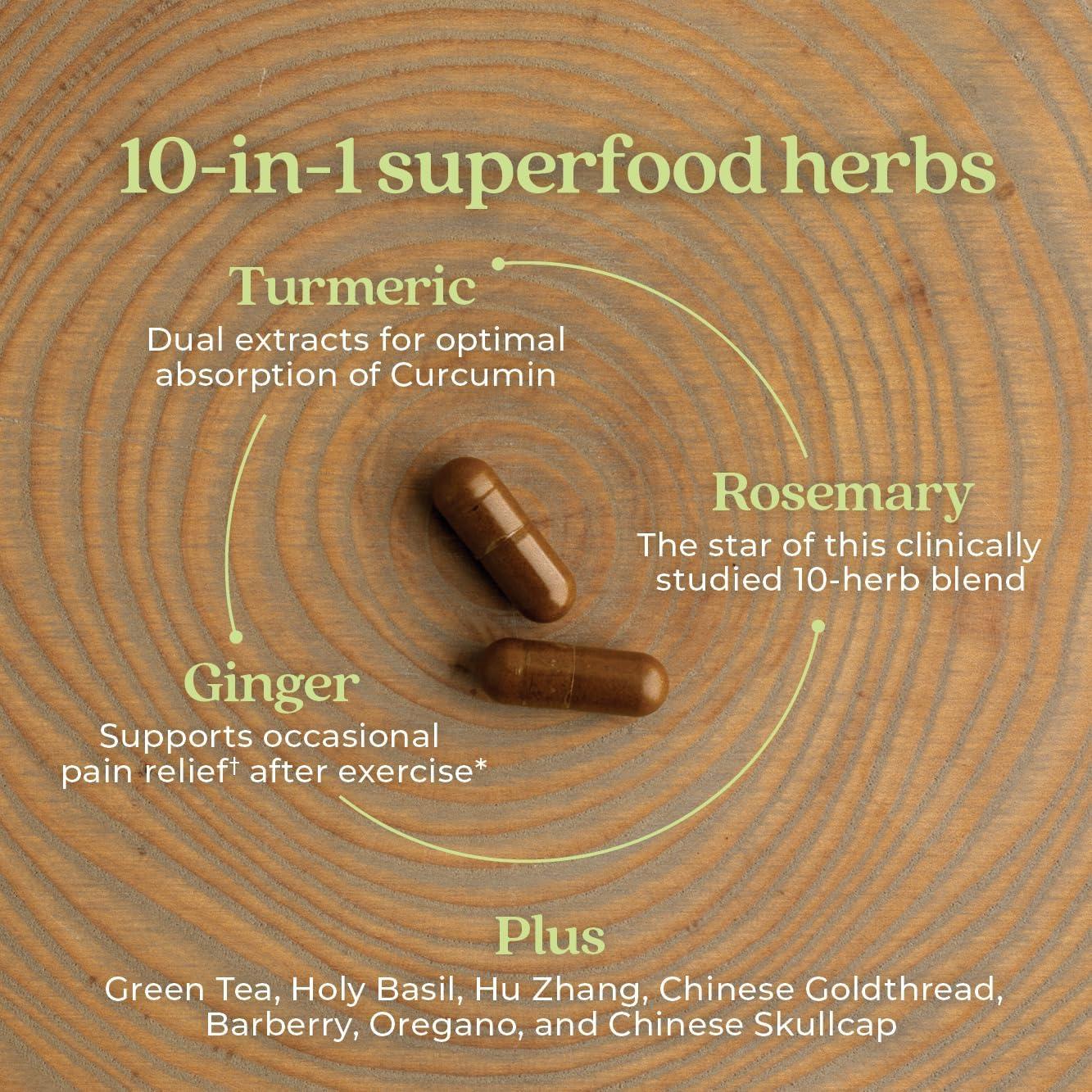 Zyflamend New Chapter Suplemento Herbal para Articulaciones 60 Cápsulas