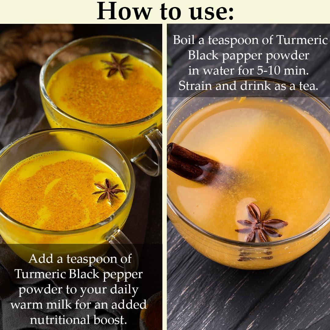 Polvo de Pimienta Negra y Cúrcuma Mi Naturaleza 227g Vegano