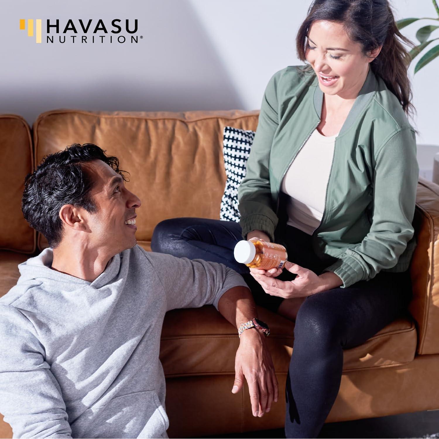 Gomitas de Cúrcuma y Jengibre Havasu - 120 Unidades Veganas