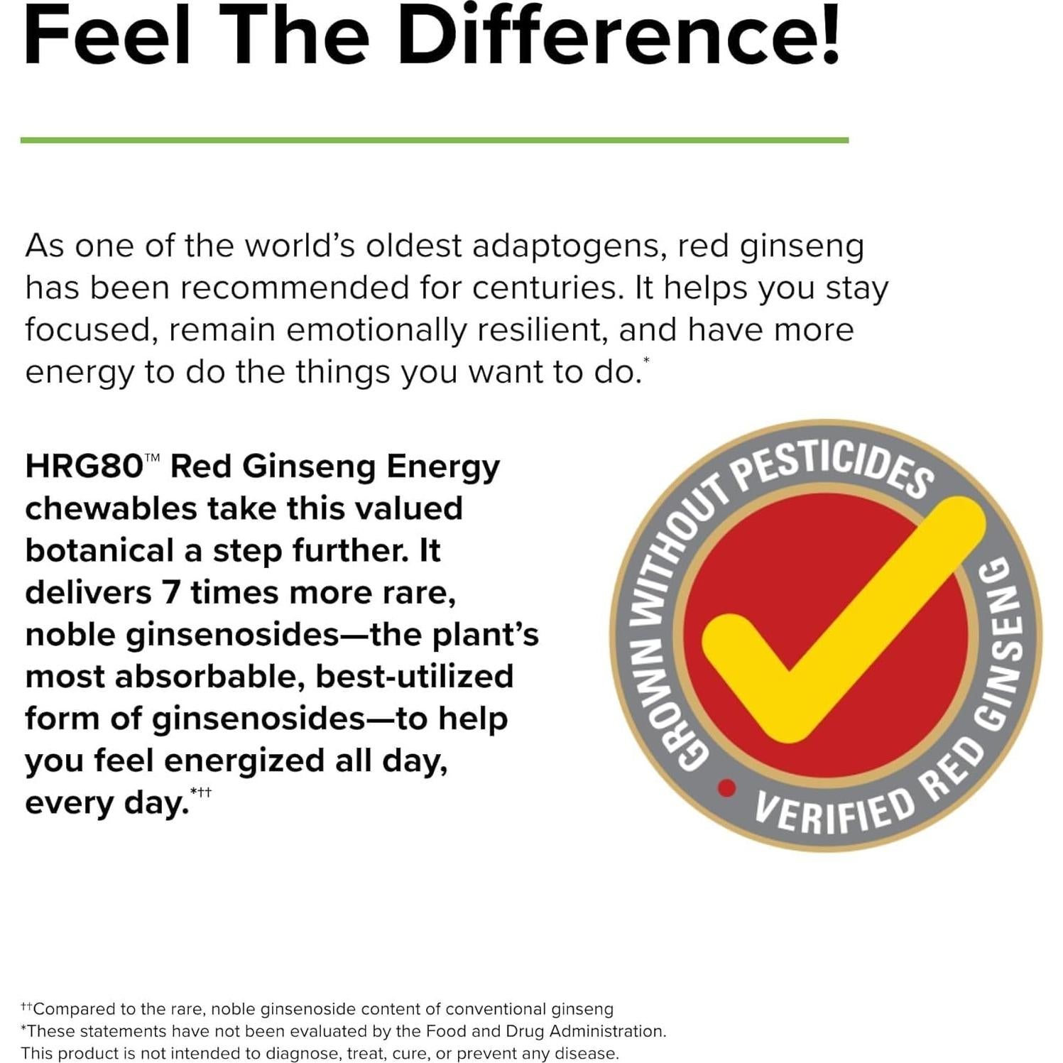 Suplemento Energético Terry Naturally Ginseng Rojo 30 Tabletas