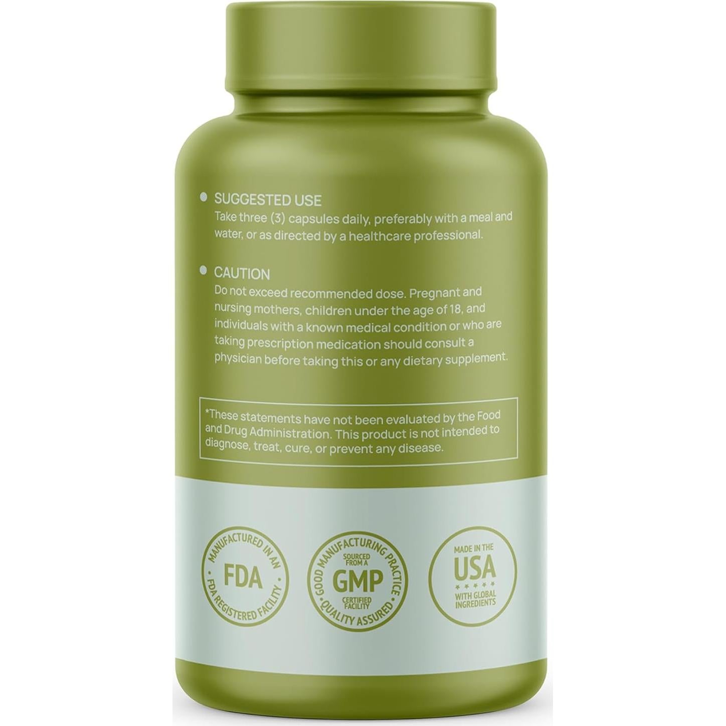 Ginseng Rojo Panax Coreano 2000mg 120 Cápsulas Veganas