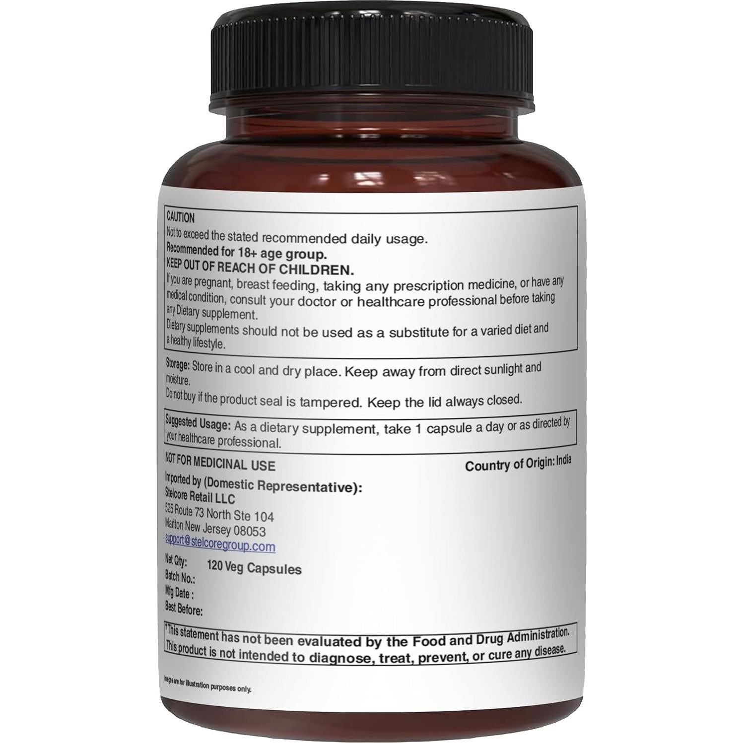 Suplemento Ginseng Triple Nutrición Pura 650mg 120 Caps