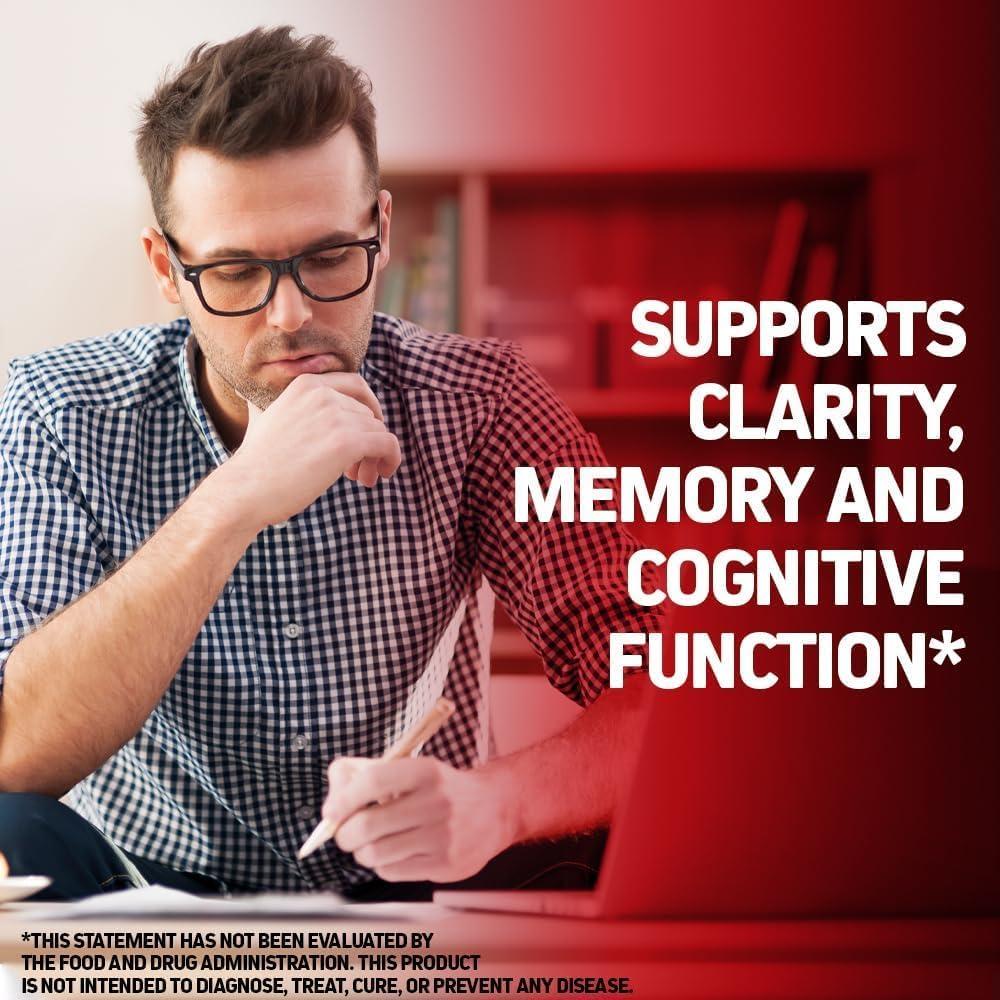 Suplemento Energético Ginseng Rojo Panax Herbtonics 1500mg 120 Cápsulas Veganas