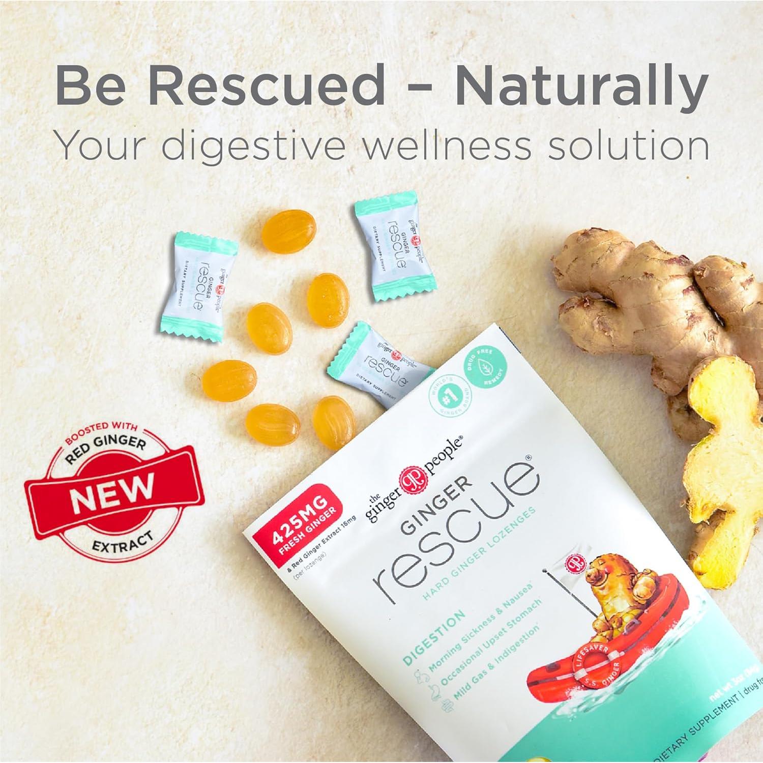 Caramelos de Jengibre Rescue The Ginger People 30 Unidades