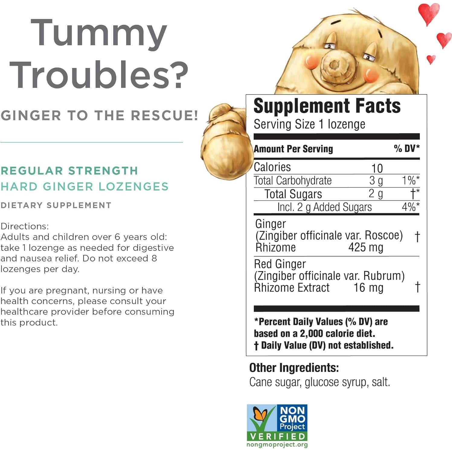 Caramelos de Jengibre Rescue The Ginger People 30 Unidades