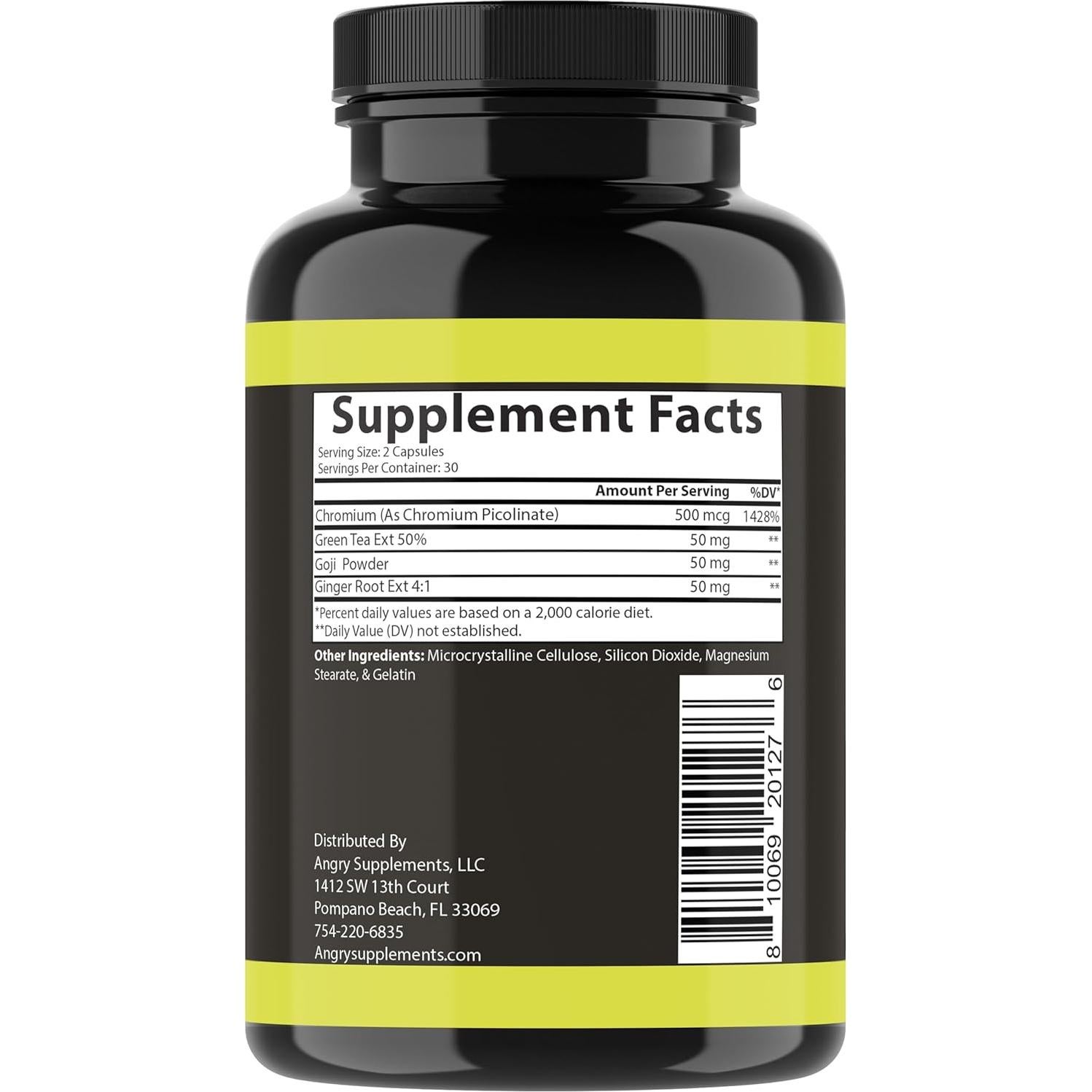 Suplementos Enojados Controla el Antojo - 60 Cápsulas Salud Digestiva