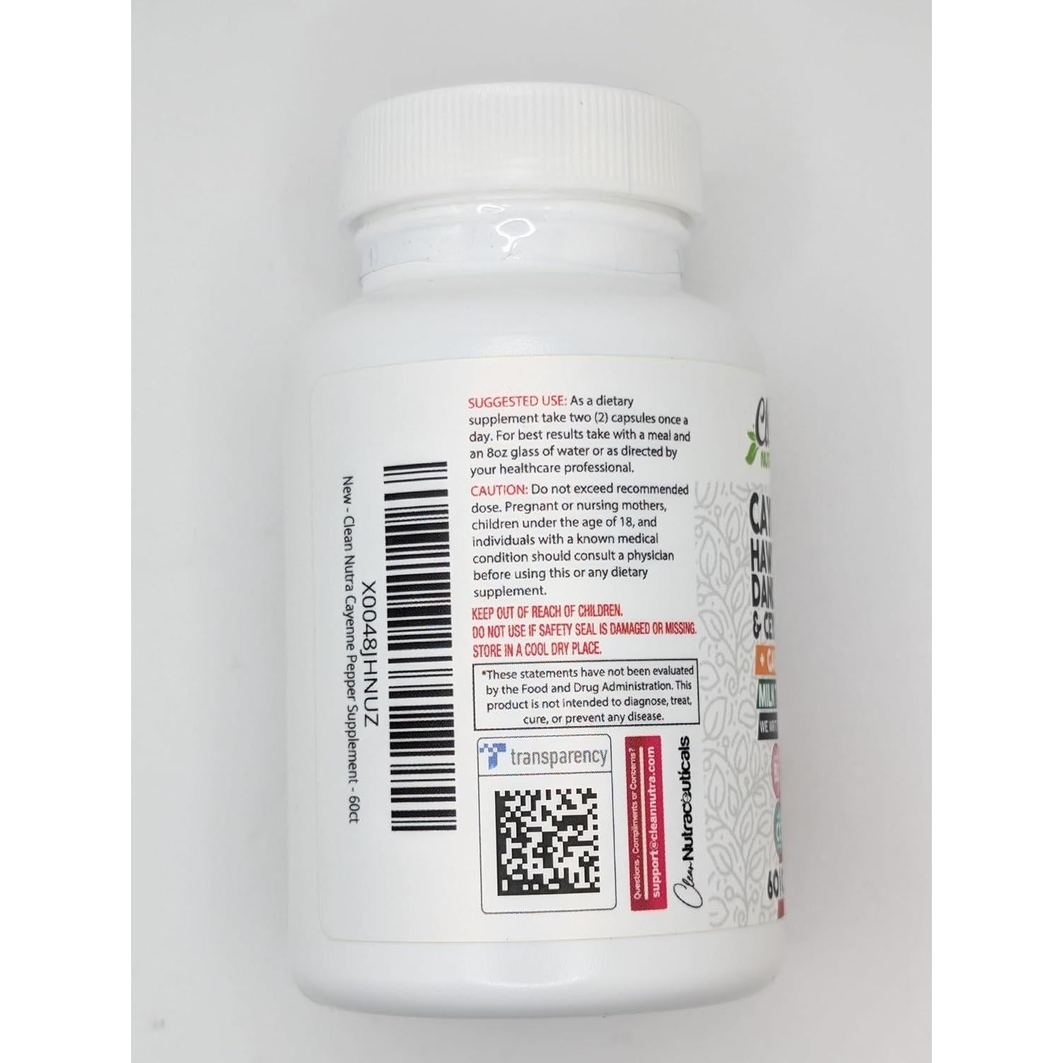 Suplemento Vascu Ease Clean Nutra 60 Cápsulas Salud Vascular