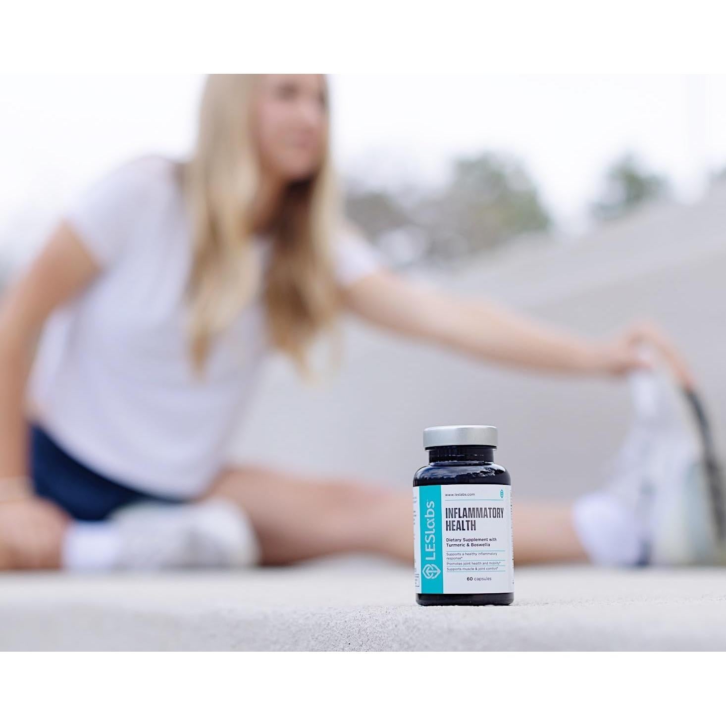 Suplemento LES Labs Salud Inflamatoria 60 Cápsulas - Articulaciones y Músculos