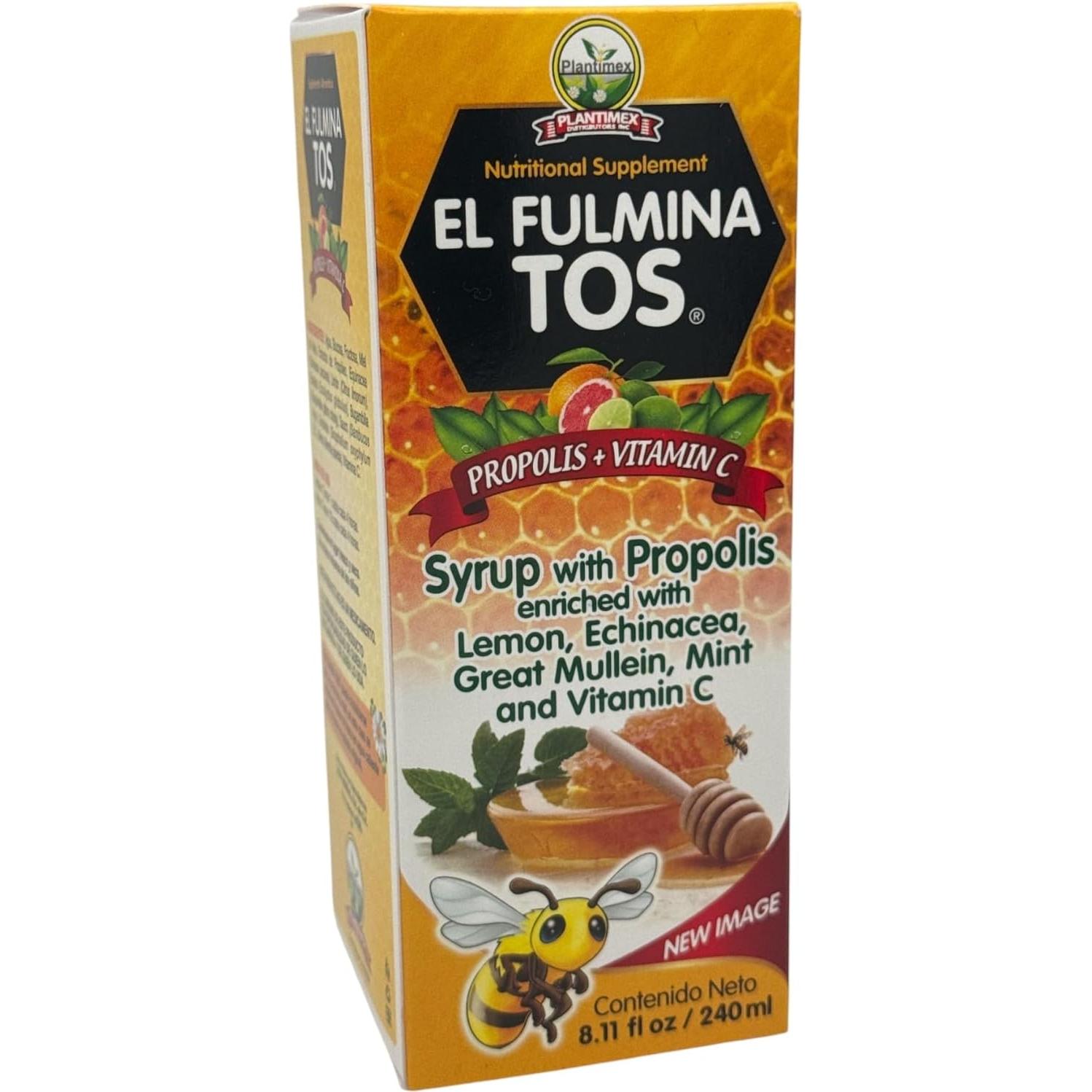 Jarabe Vitamina C Fulminatos 230g - Con Propóleo y Limón