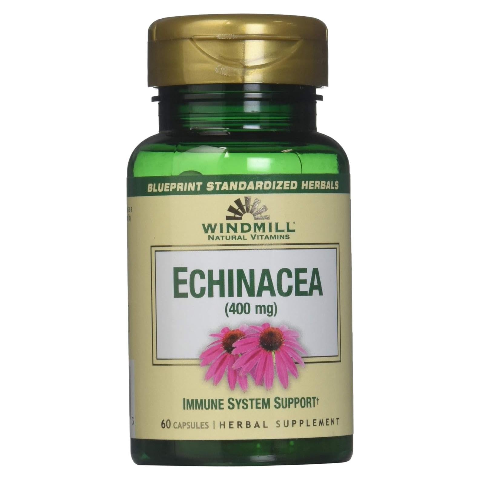Cápsulas de Echinacea Windmill 400mg - 60 Unidades