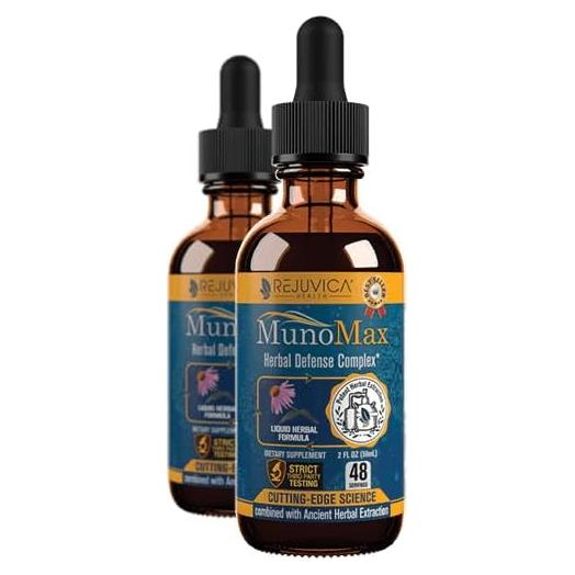 Suplemento Inmunológico Líquido MunoMax - 2 Unidades - Equinácea, Reishi y Más