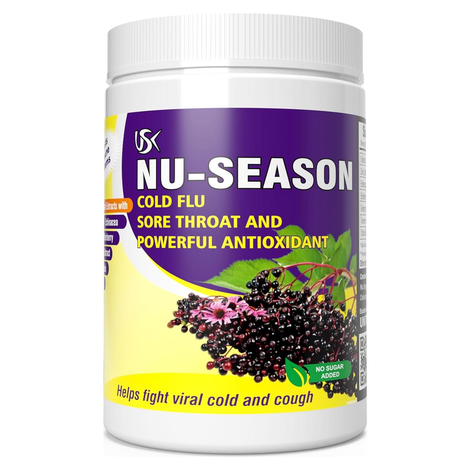 Suplemento Inmunológico Unitech USK Nu-Season 454g Vitamina C Zinc