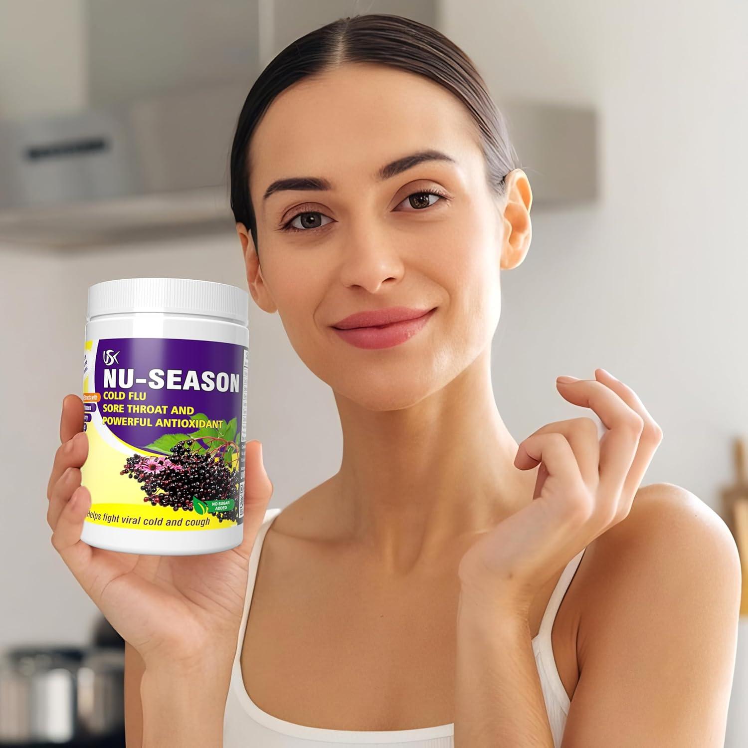 Suplemento Inmunológico Unitech USK Nu-Season 454g Vitamina C Zinc