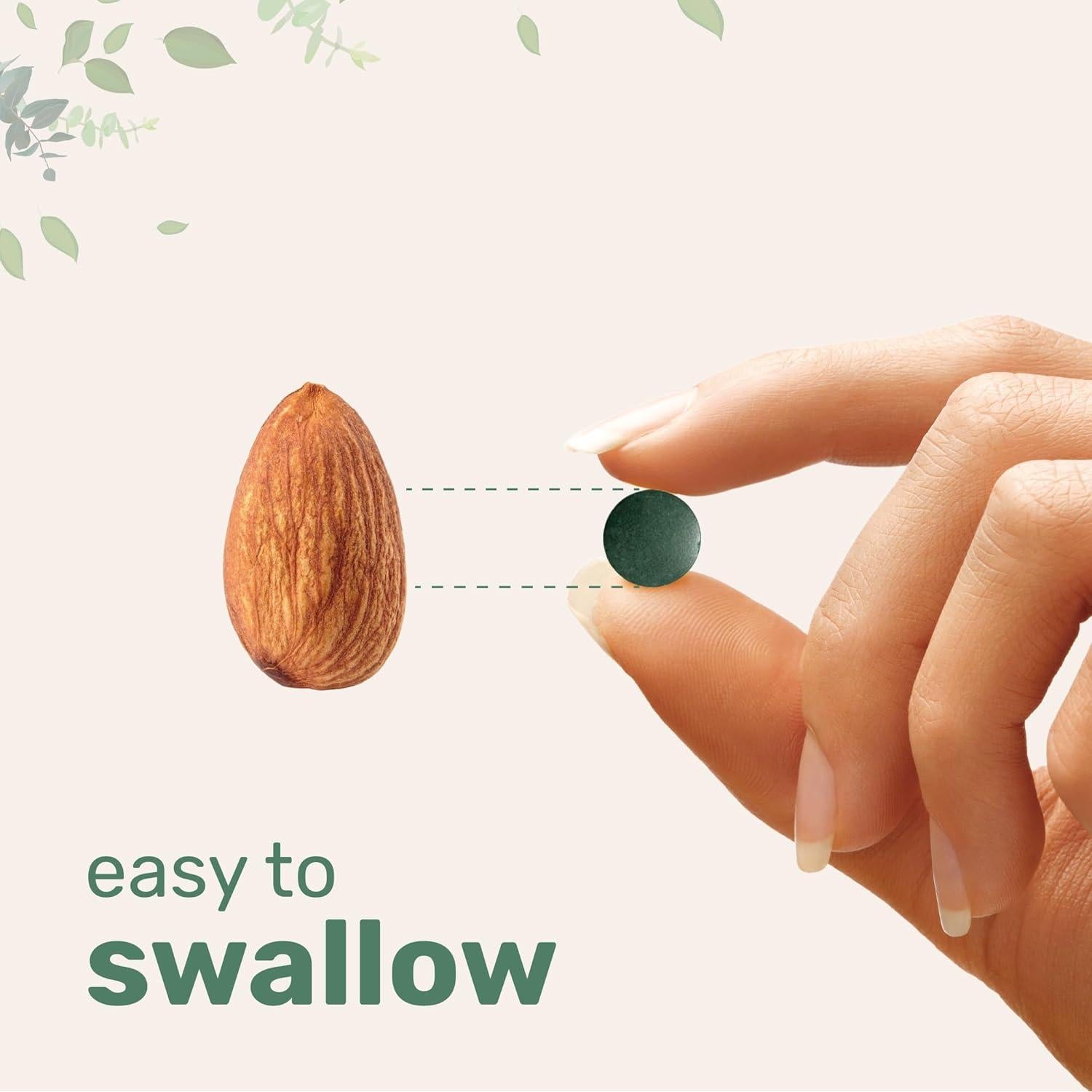 Tabletas de Chlorella y Spirulina Orgánica 3000mg 720 Unidades