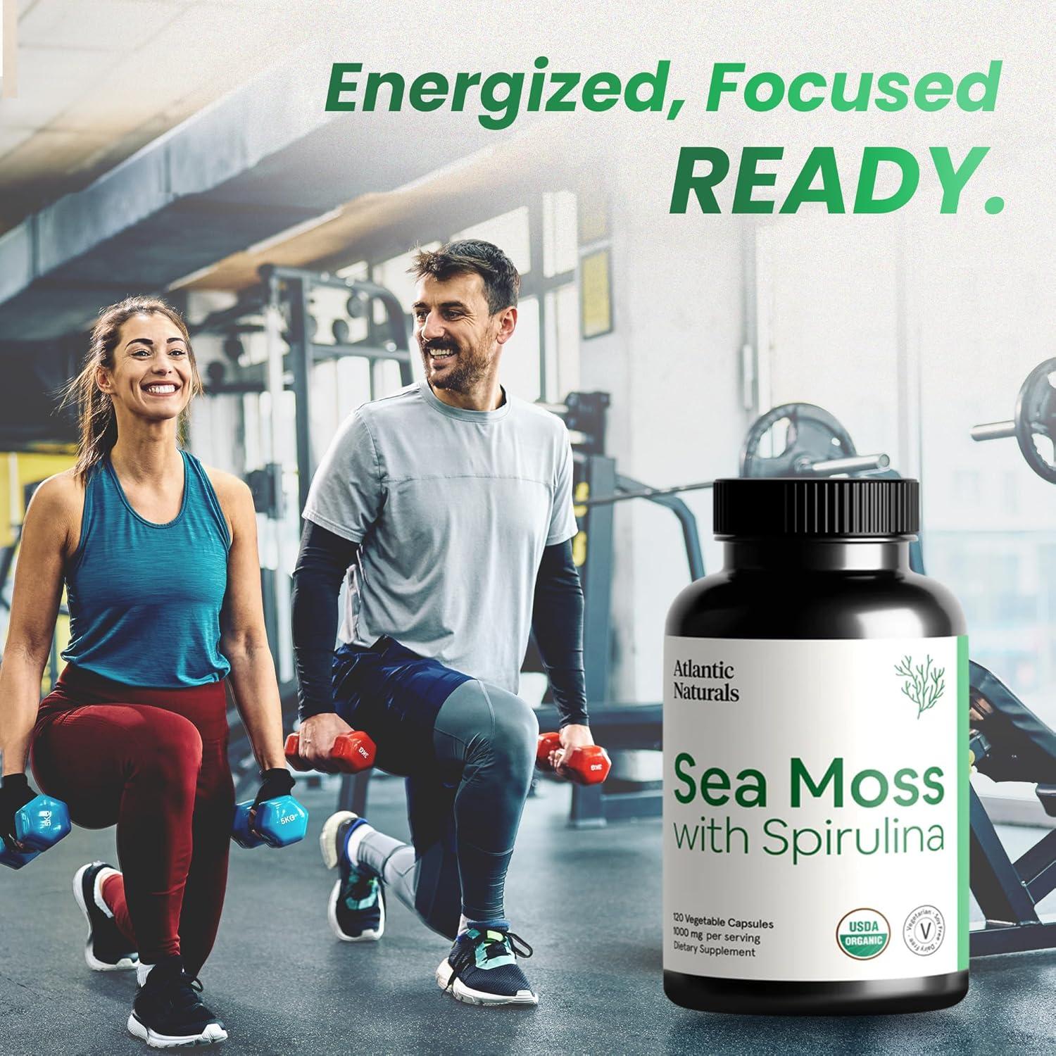 Cápsulas de Musgo Marino Irlandés Atlantic Naturals 120 ct