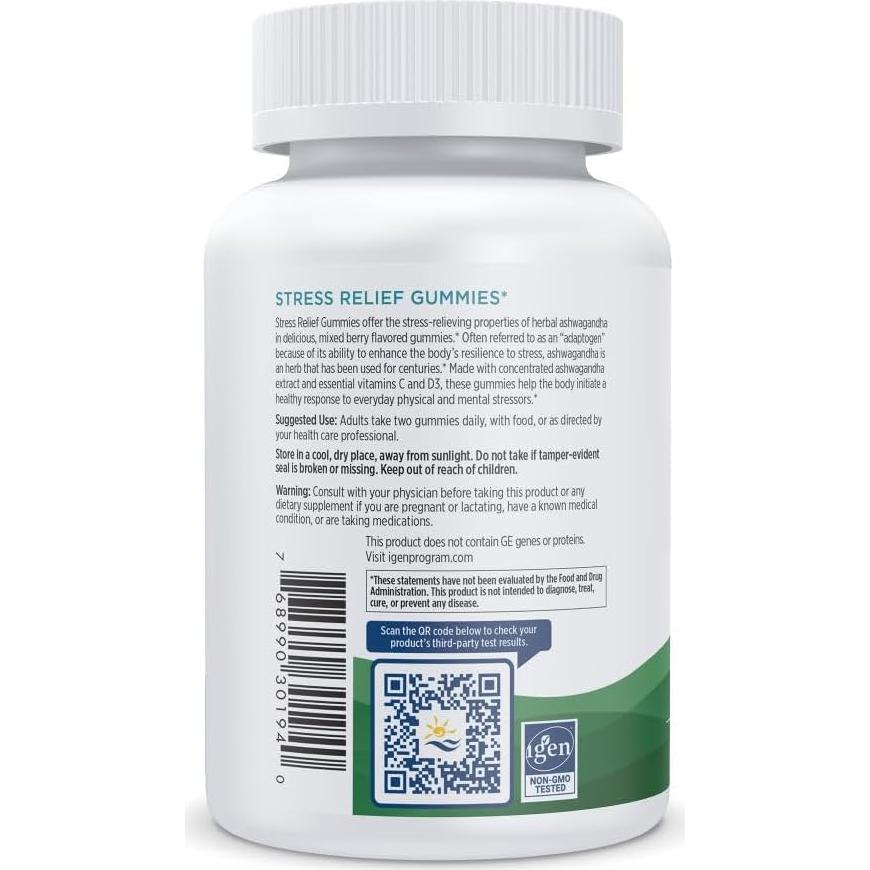 Gomitas para el Estrés Nordic Naturals, 40 Suplementos Gummy