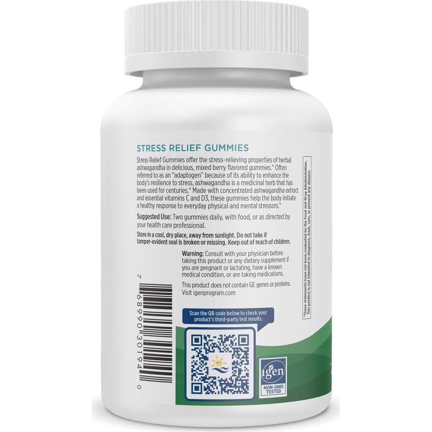 Gomitas para el Estrés Nordic Naturals, 40 Suplementos Gummy