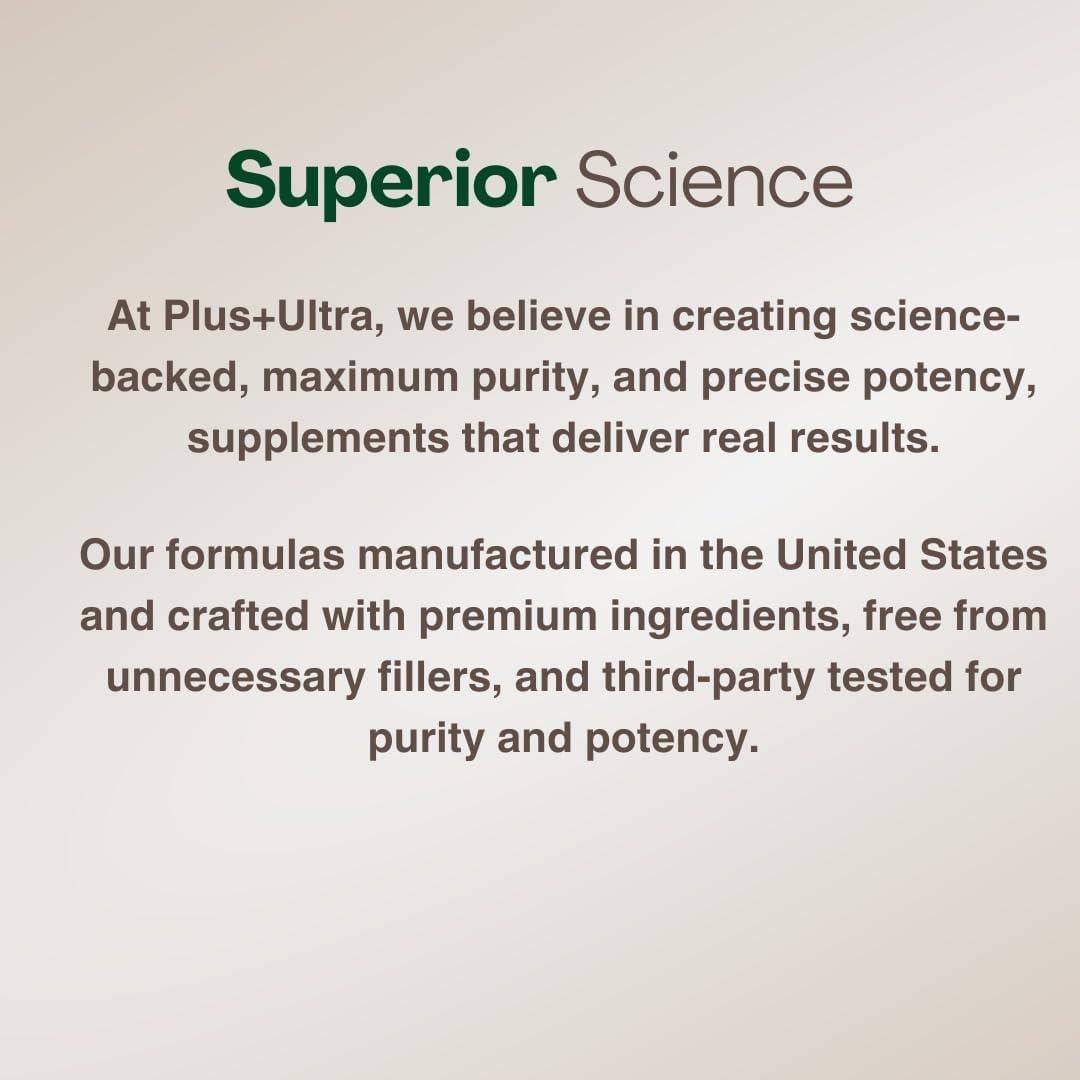 Suplemento Maca Negra Orgánica Plus+Ultra 40,000mg 40x 100g