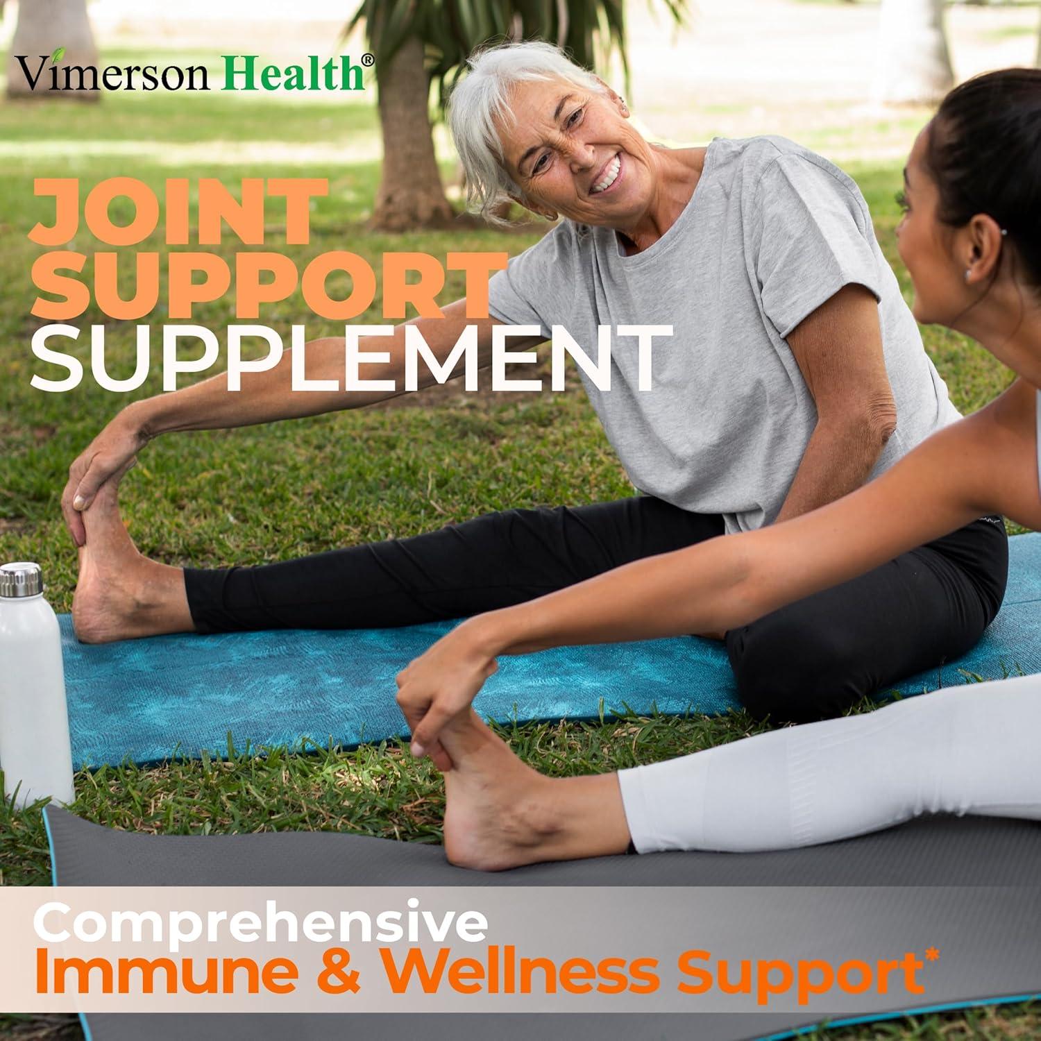 Suplemento de Cúrcuma y Ashwagandha Vimerson 60 Cápsulas