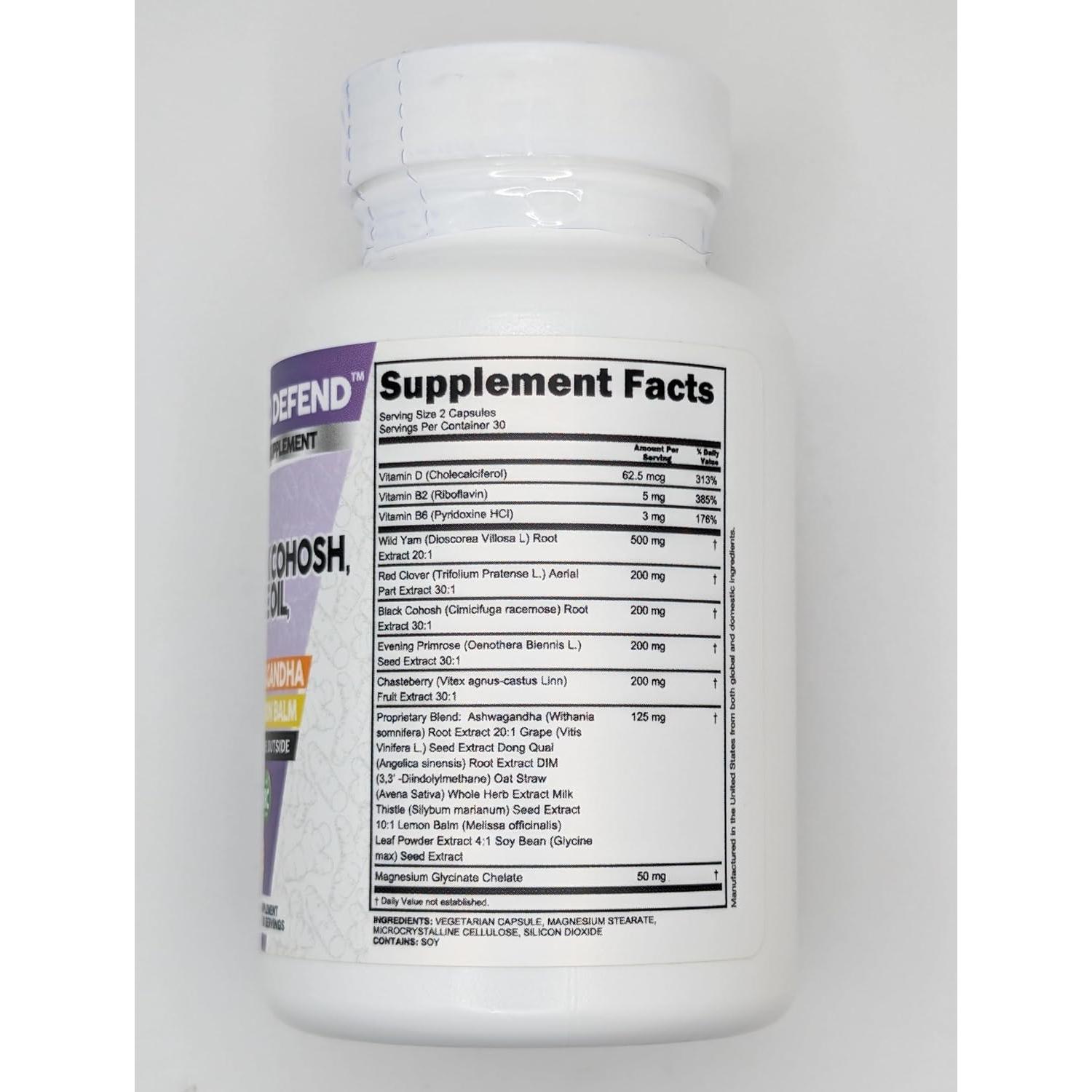 Cápsulas Clean Nutra de Raíz de Ñame Salvaje 60 Unidades