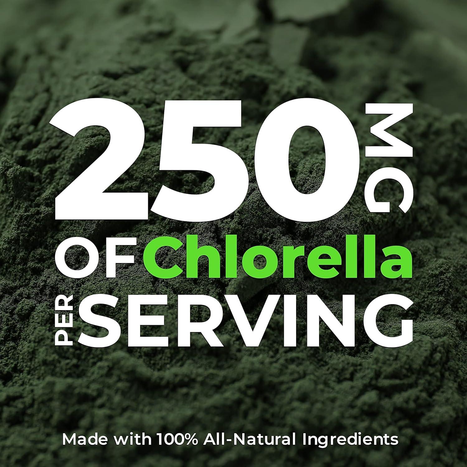 Tabletas de Chlorella Orgánica 1000 Unidades Earth Circle
